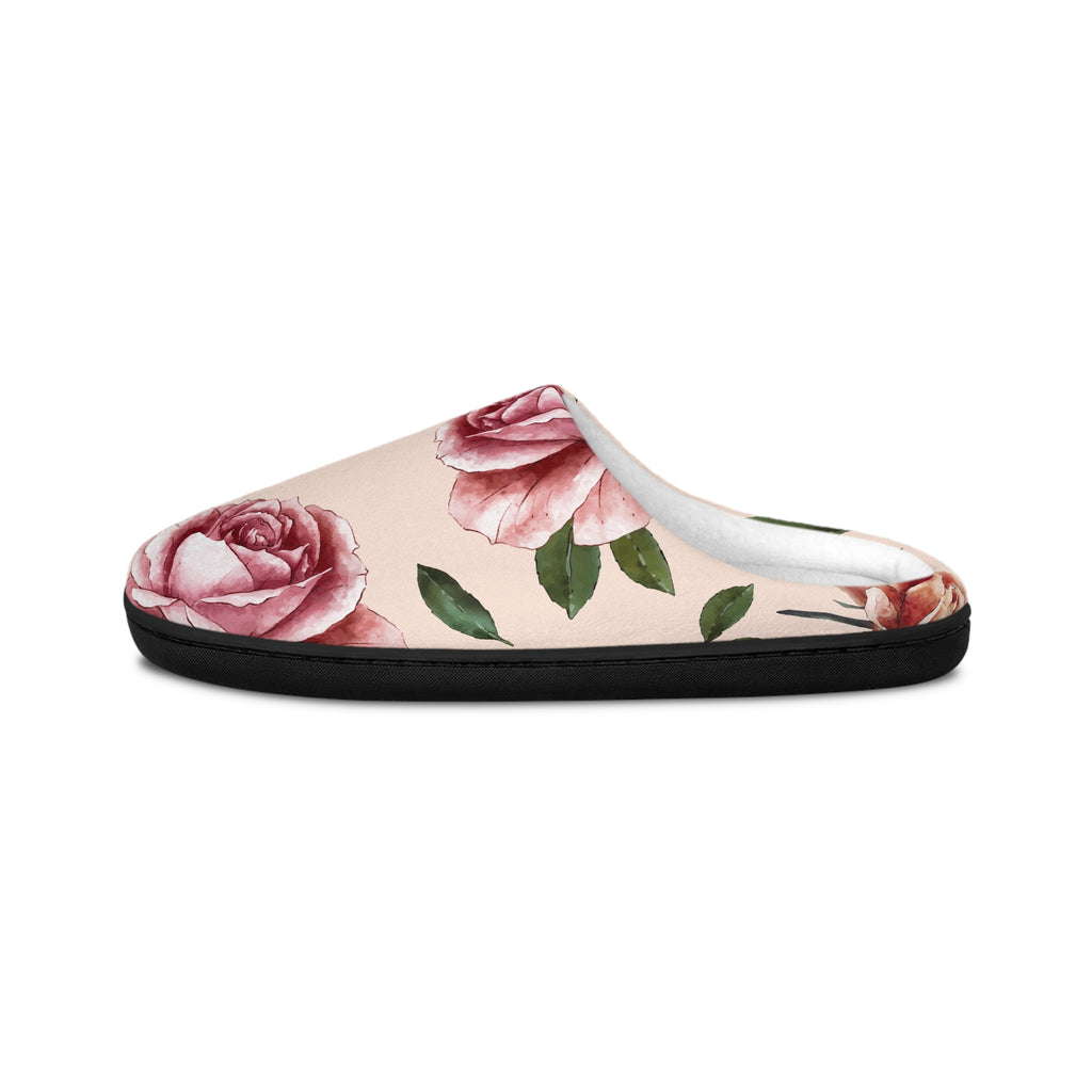 Cozy Floral Women&#039;s Indoor Slippers - Perfect for Relaxation Stylish & Comfortable Women's Footwear