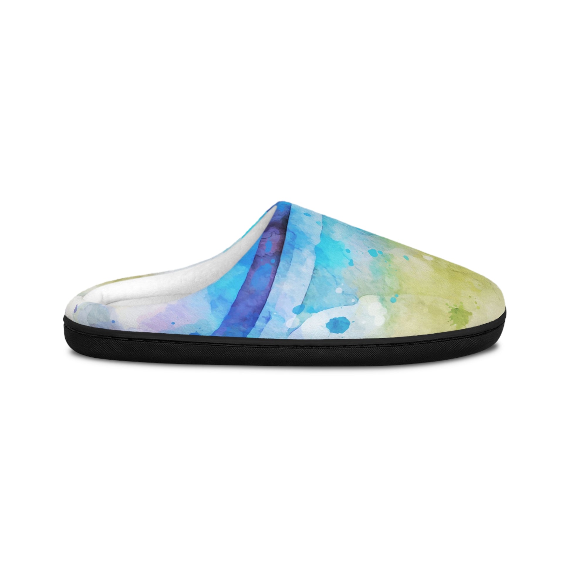 Cozy Watercolor Women's Indoor House Slippers Non-Slip Comfort for Relaxation Stylish & Comfortable Women's Footwear for Gift