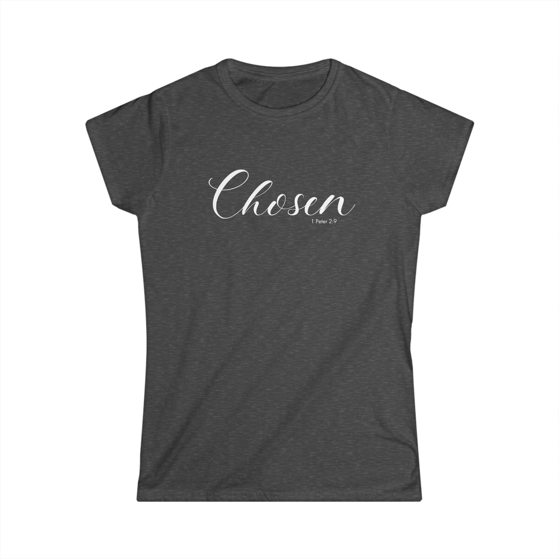 Chosen Women's Softstyle Tee - Inspirational Quote T-Shirt for Everyday Wear