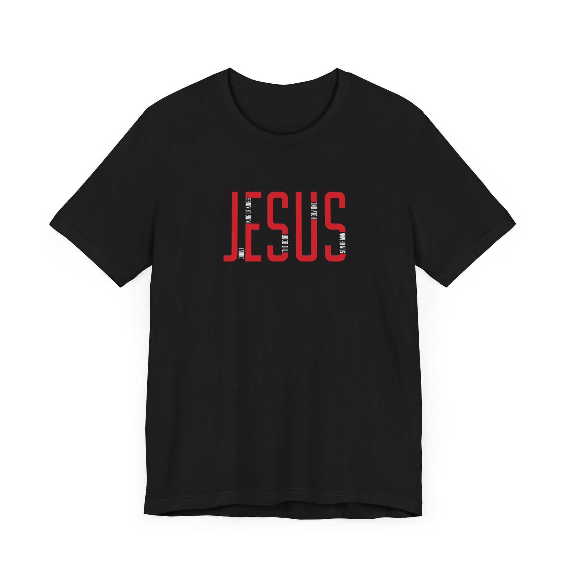Unisex Jesus Graphic Tee Faith-Inspired Short Sleeve T-Shirt for Religious apparel Christian Mom Dad or Gift