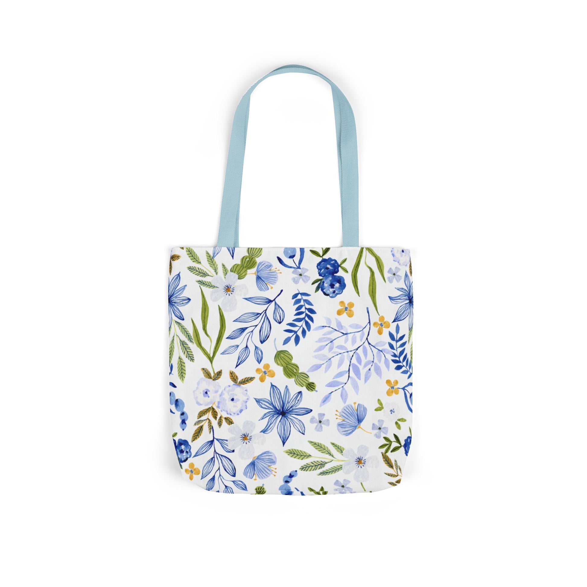 Floral Canvas Tote Bag Flower Handbag, Stylish Beach Tote, Vacation Bag