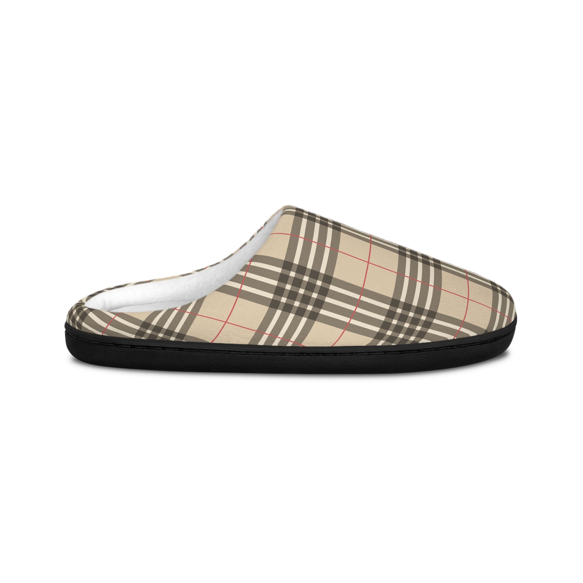Cozy Plaid Women's Indoor Slippers | Perfect for Relaxing at Home  and fashionable loungewear warm winter footwear