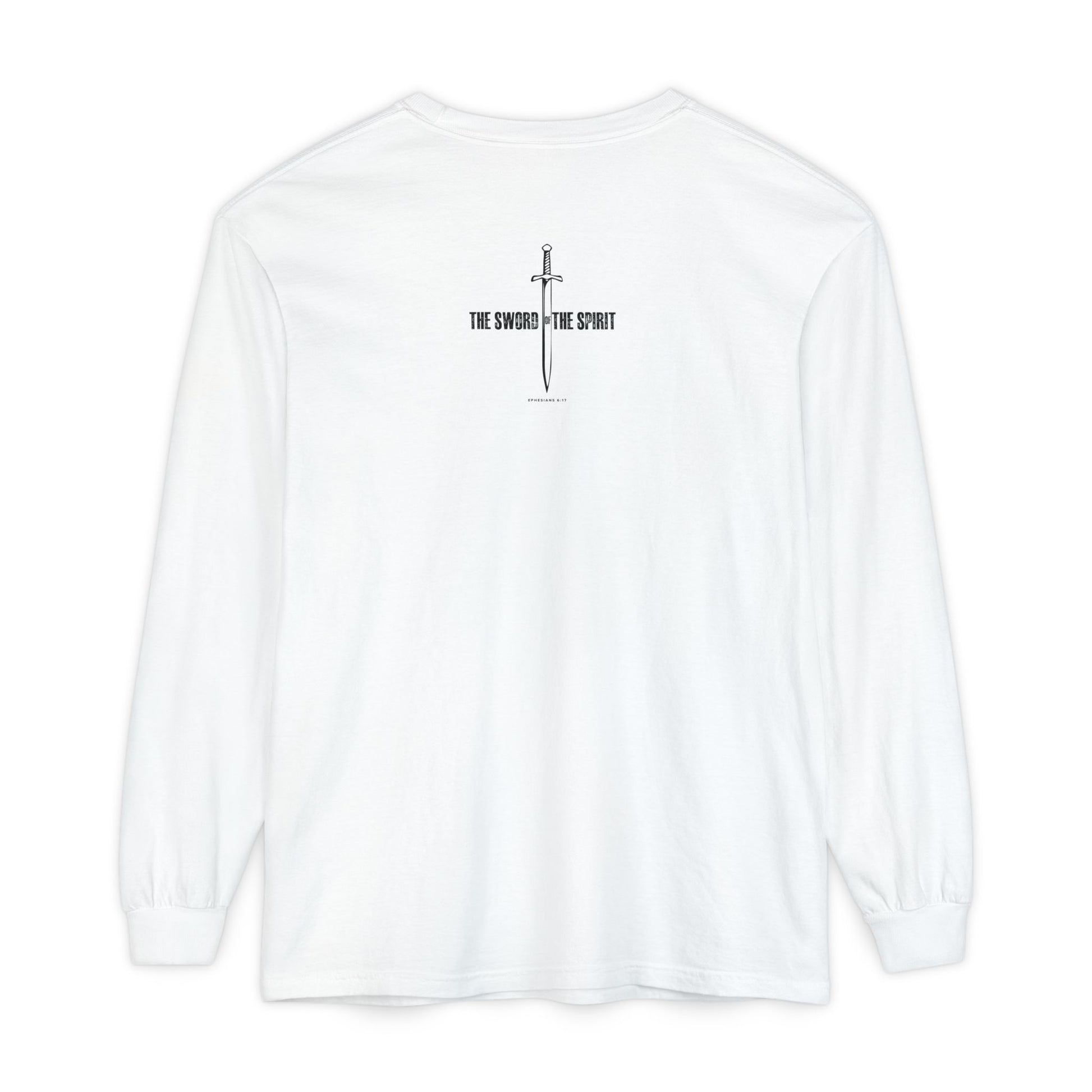 Christian Long Sleeve TShirt For Christian Mom Dad  For Christian Men Christian Shirt, Bible Verse T-Shirt, Religious Outfit, Retro Faith T Shirt, Christian Cross Graphic Tees, Jesus Shirt, Religious Gift Shirt Long Sleeve Tee Apparel Bible Verse Ephesian