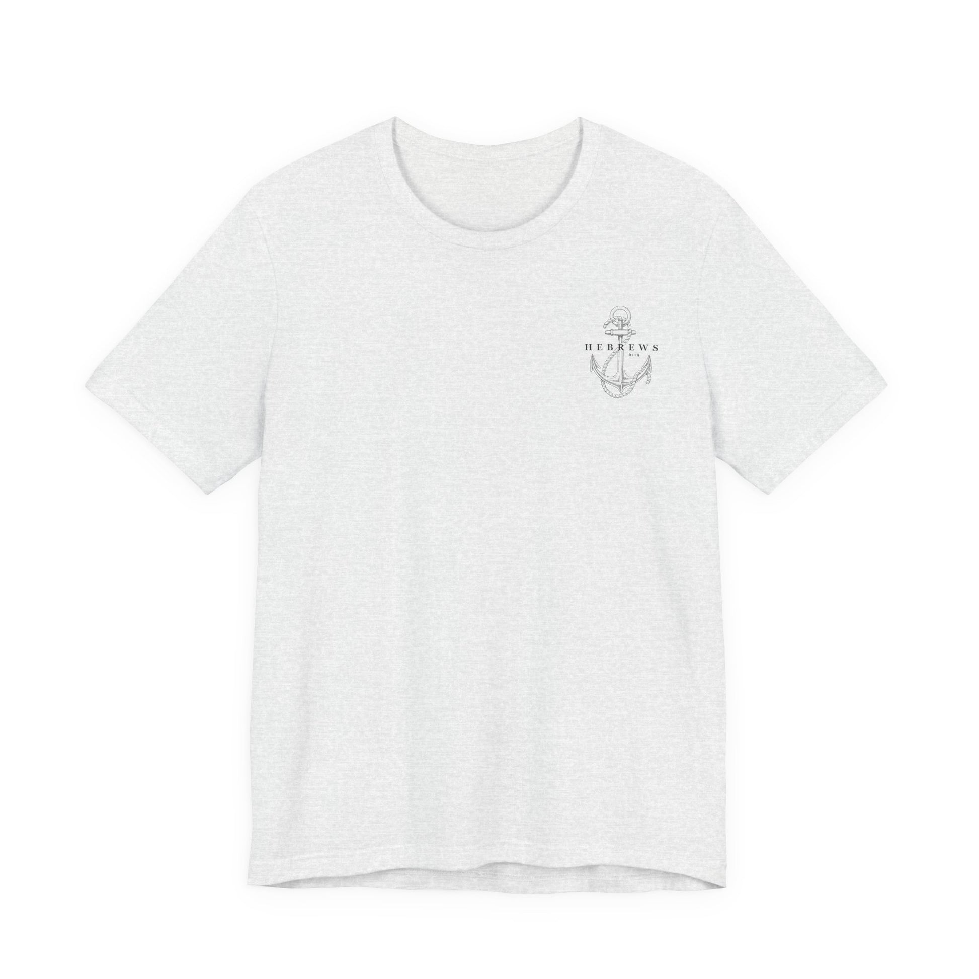 Christian Shirt Bible Verse T-Shirt Religious Outfit Christian Jesus Shirt Religious Gift Shirt Nautical Tee Chirstian Apparel Gift Christian Clothing Tee