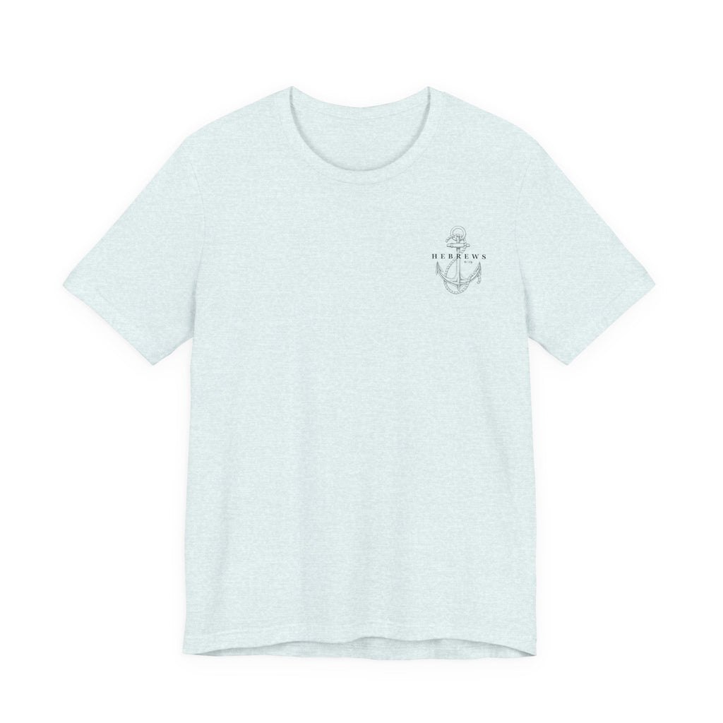 Christian Shirt Bible Verse T-Shirt Religious Outfit Christian Jesus Shirt Religious Gift Shirt Nautical Tee Chirstian Apparel Gift Christian Clothing Tee