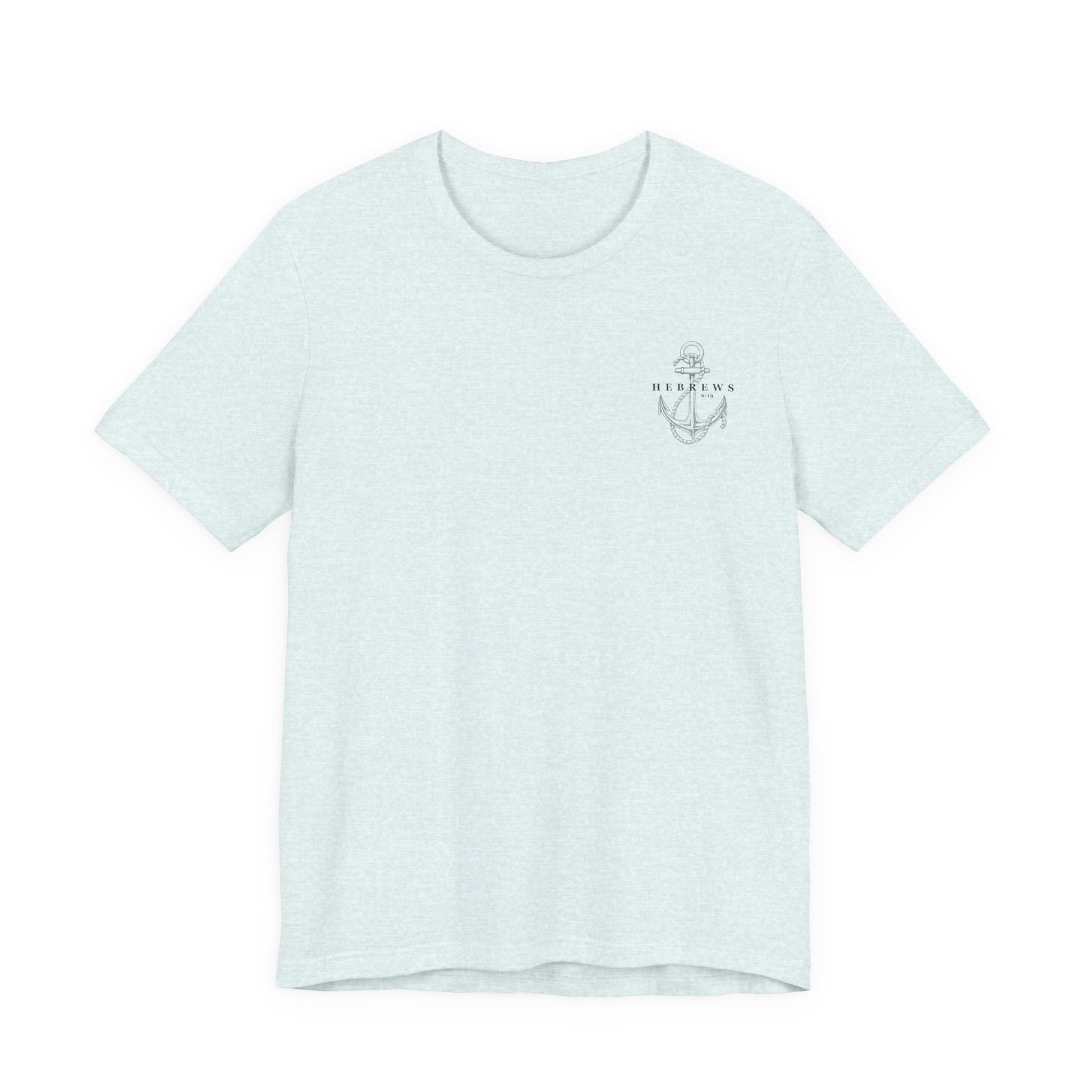 Christian Shirt Bible Verse T-Shirt Religious Outfit Christian Jesus Shirt Religious Gift Shirt Nautical Tee Chirstian Apparel Gift Christian Clothing Tee