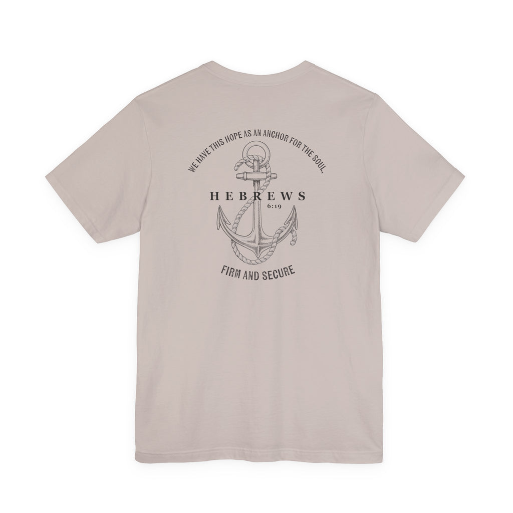 Christian Shirt Bible Verse T-Shirt Religious Outfit Christian Jesus Shirt Religious Gift Shirt Nautical Tee Chirstian Apparel Gift Christian Clothing Tee