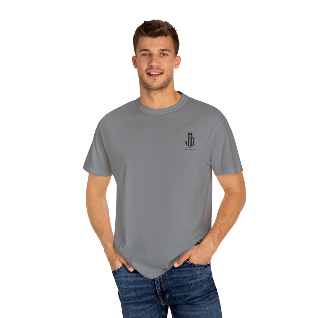 Unisex Garment-Dyed T-Shirt - Jesus Christ King of Kings Design Jesus Christ King of Kings T-Shirt | Faith-Based Unisex Apparel