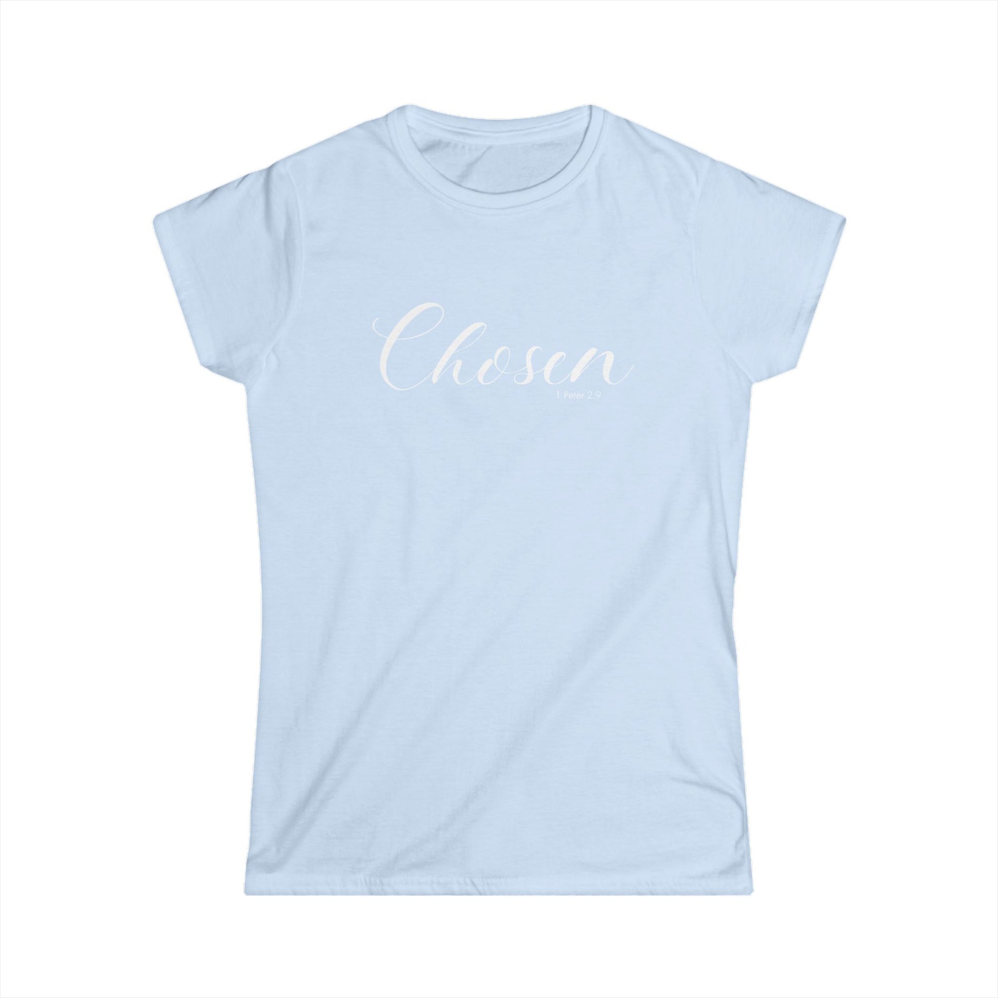 Chosen Women's Softstyle Tee - Inspirational Quote T-Shirt for Everyday Wear