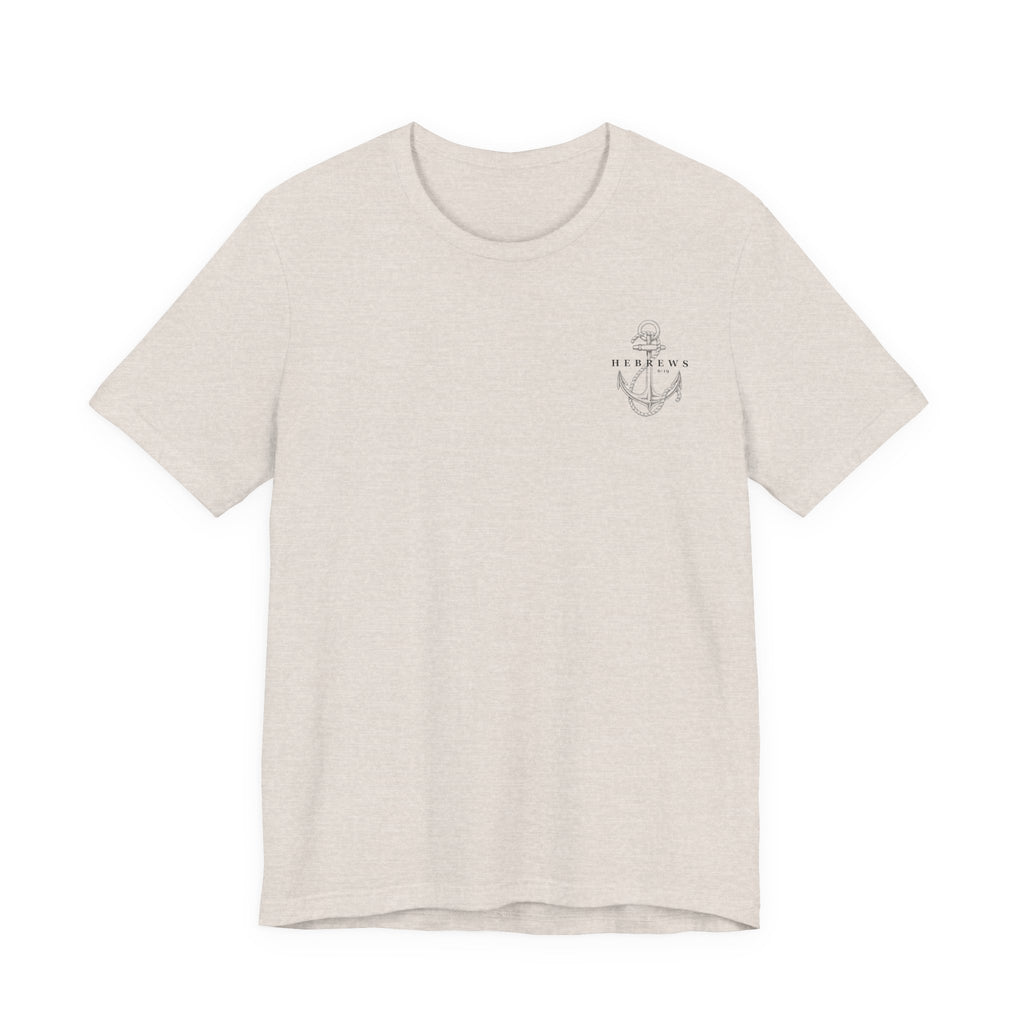 Christian Shirt Bible Verse T-Shirt Religious Outfit Christian Jesus Shirt Religious Gift Shirt Nautical Tee Chirstian Apparel Gift Christian Clothing Tee
