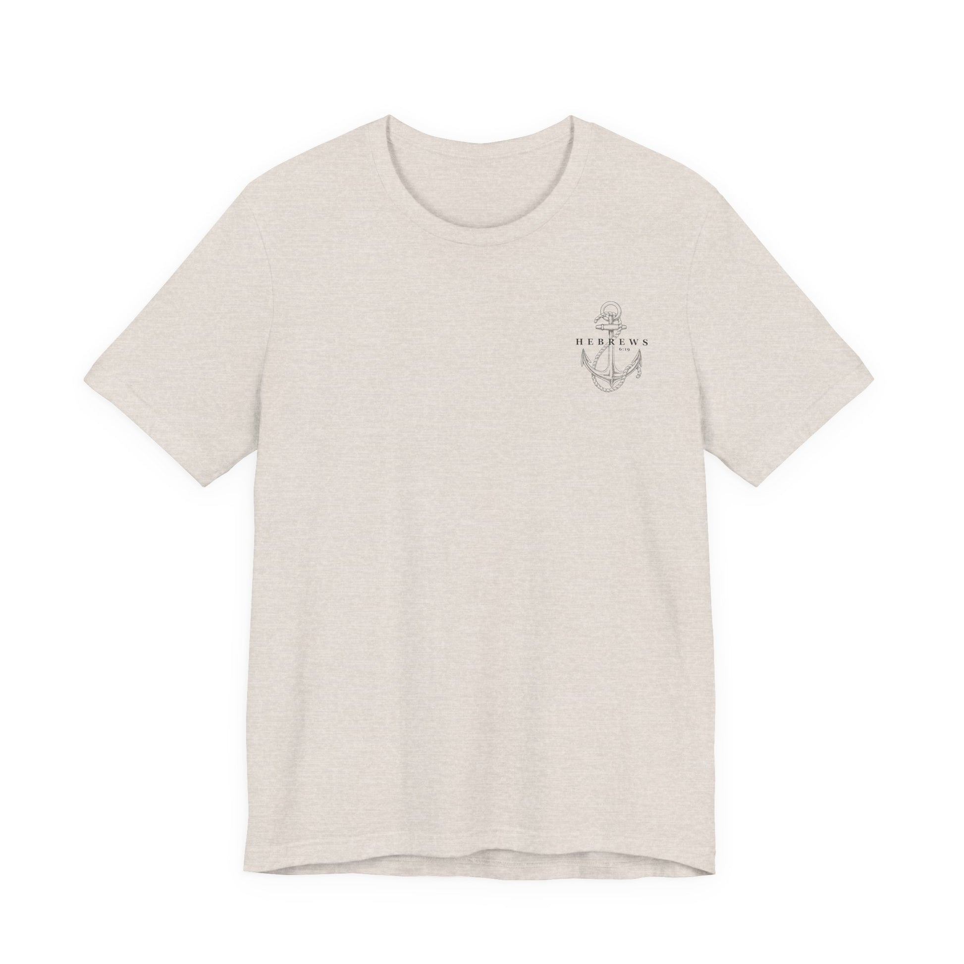 Christian Shirt Bible Verse T-Shirt Religious Outfit Christian Jesus Shirt Religious Gift Shirt Nautical Tee Chirstian Apparel Gift Christian Clothing Tee