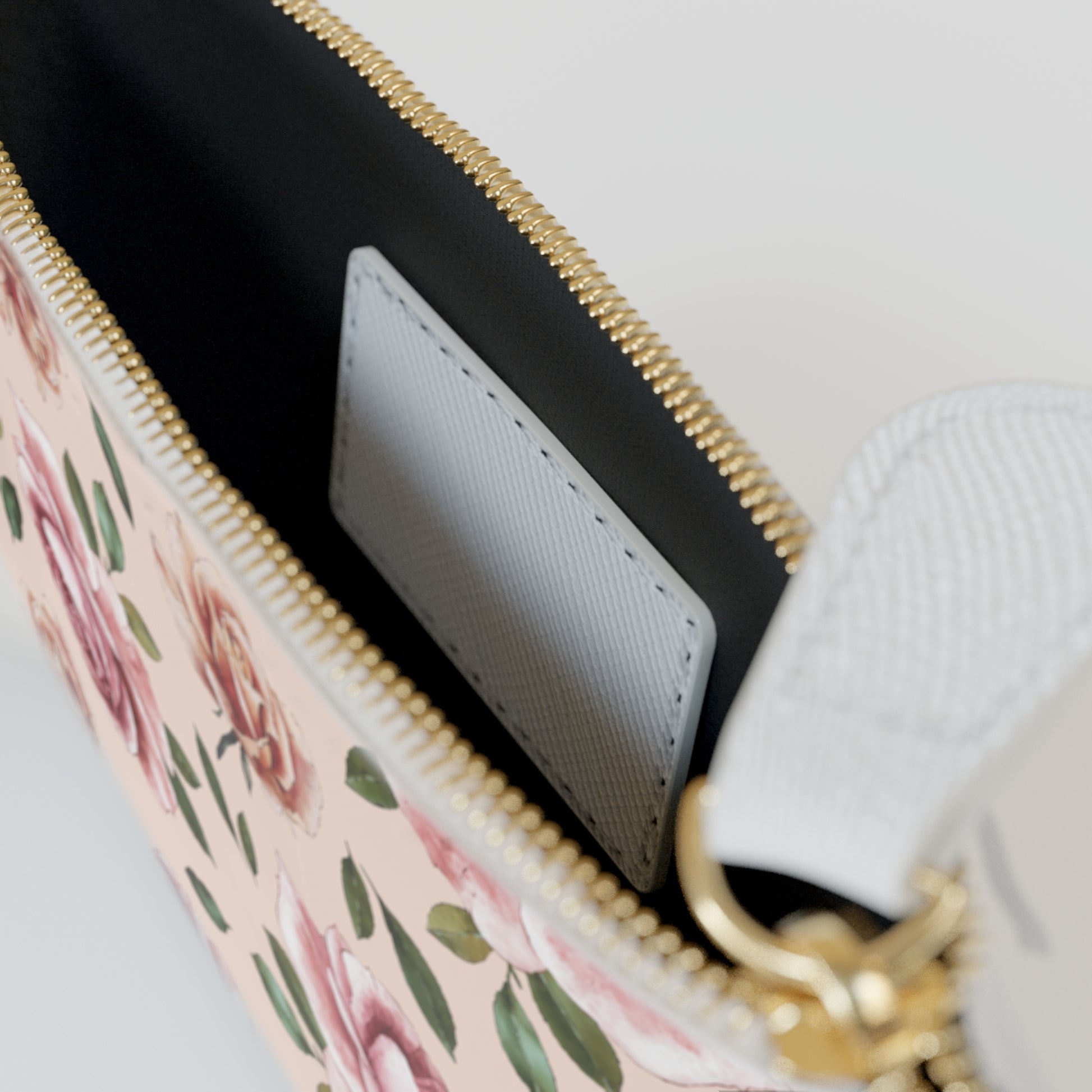 Mini Clutch Rose Bag for Her Clutch Purse For Friend or Gift Modern Rose pattern Purse
