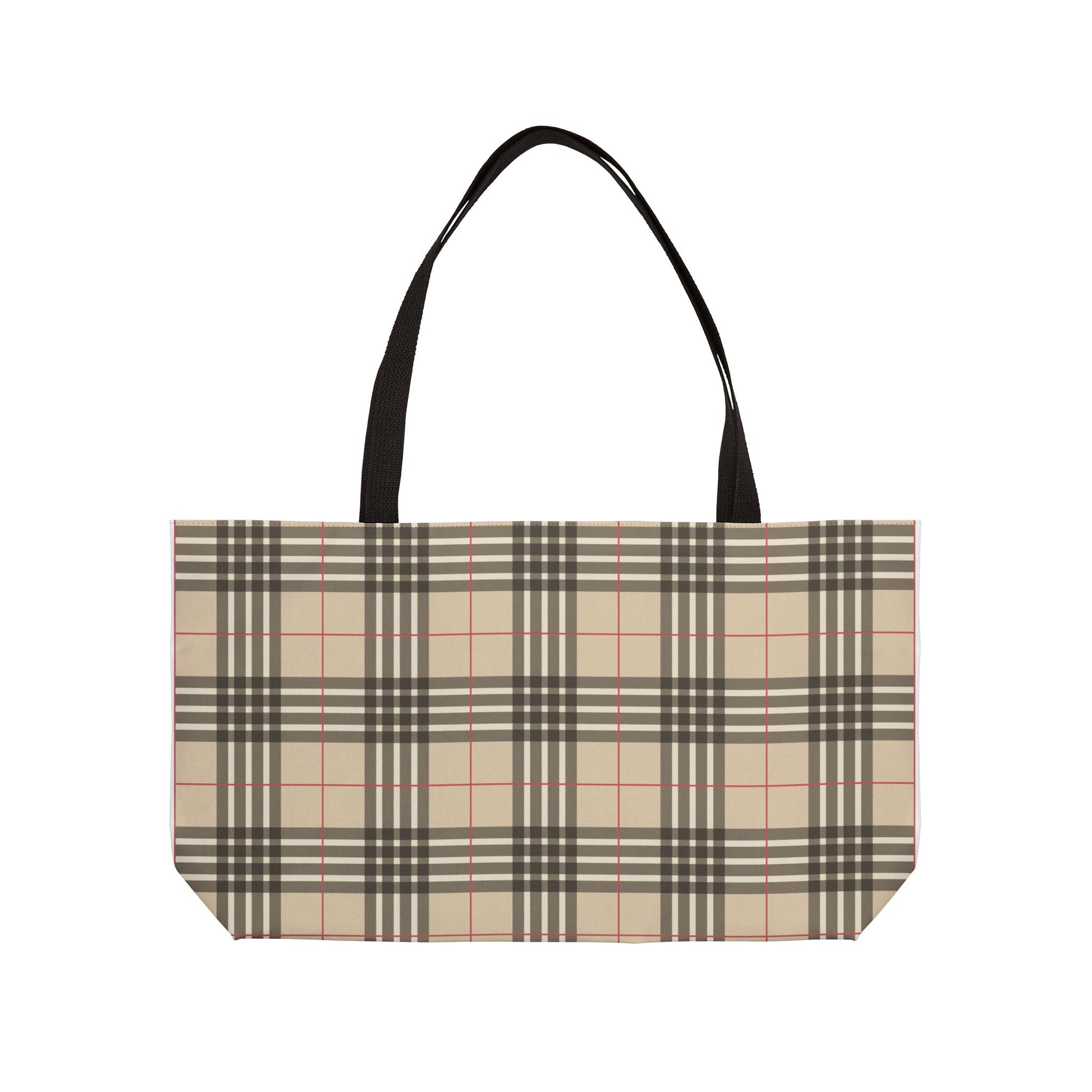 Plaid Weekender Bag Weekender Tote Bag Oversized Bag Lined Beach Tote Lake Trip Bag Travel Great Vacation Spring Break Bag