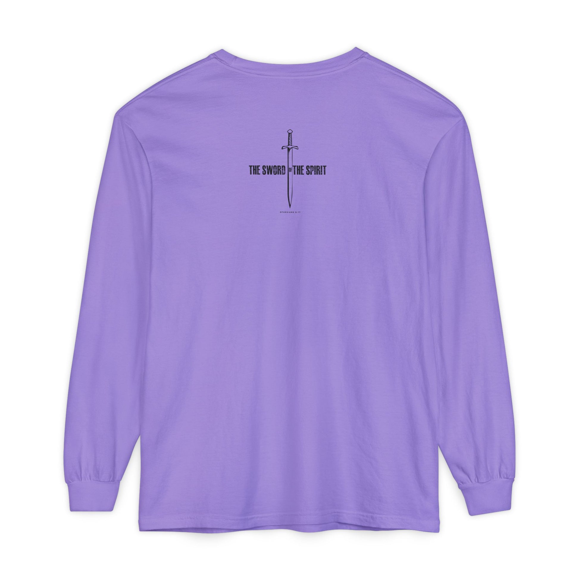 Christian Long Sleeve TShirt For Christian Mom Dad  For Christian Men Christian Shirt, Bible Verse T-Shirt, Religious Outfit, Retro Faith T Shirt, Christian Cross Graphic Tees, Jesus Shirt, Religious Gift Shirt Long Sleeve Tee Apparel Bible Verse Ephesian