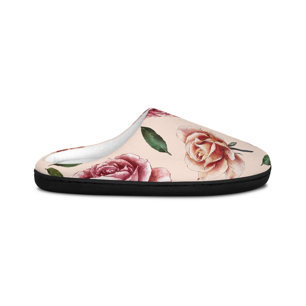 Cozy Floral Women&#039;s Indoor Slippers - Perfect for Relaxation Stylish & Comfortable Women's Footwear
