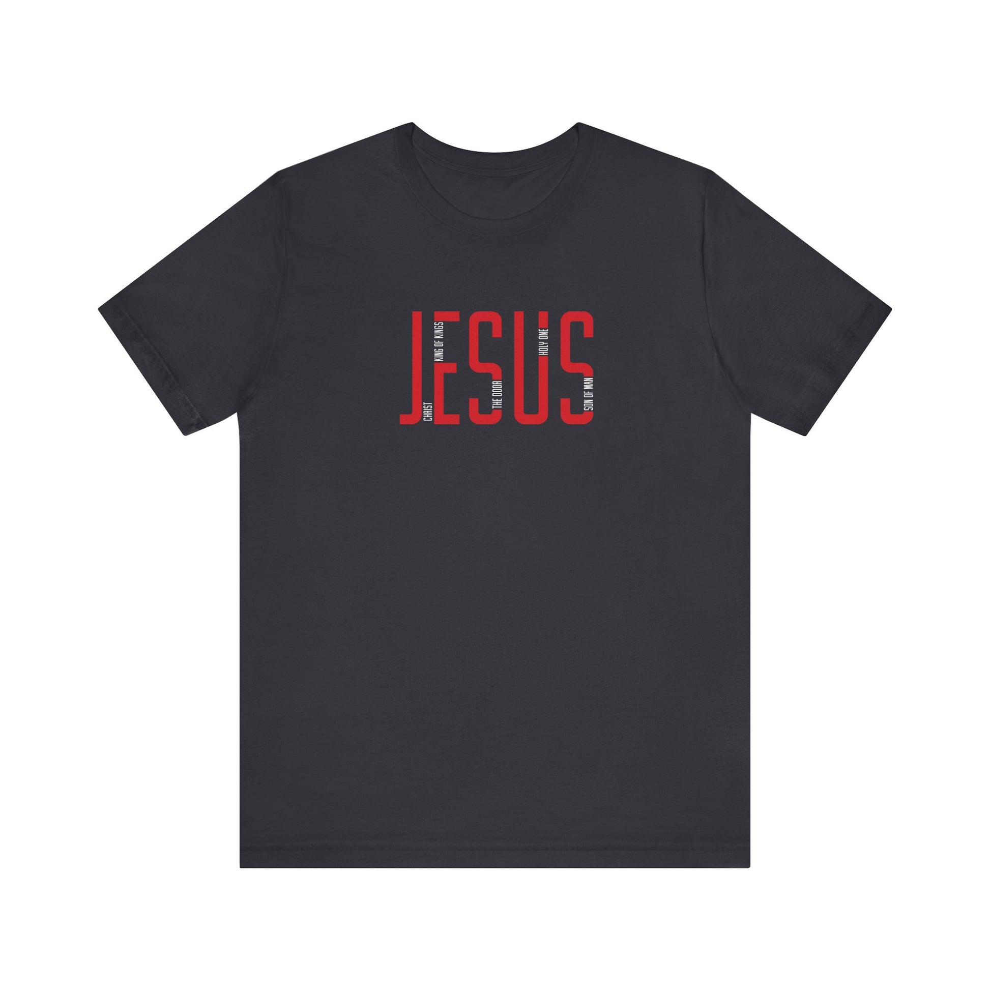 Unisex Jesus Graphic Tee Faith-Inspired Short Sleeve T-Shirt for Religious apparel Christian Mom Dad or Gift