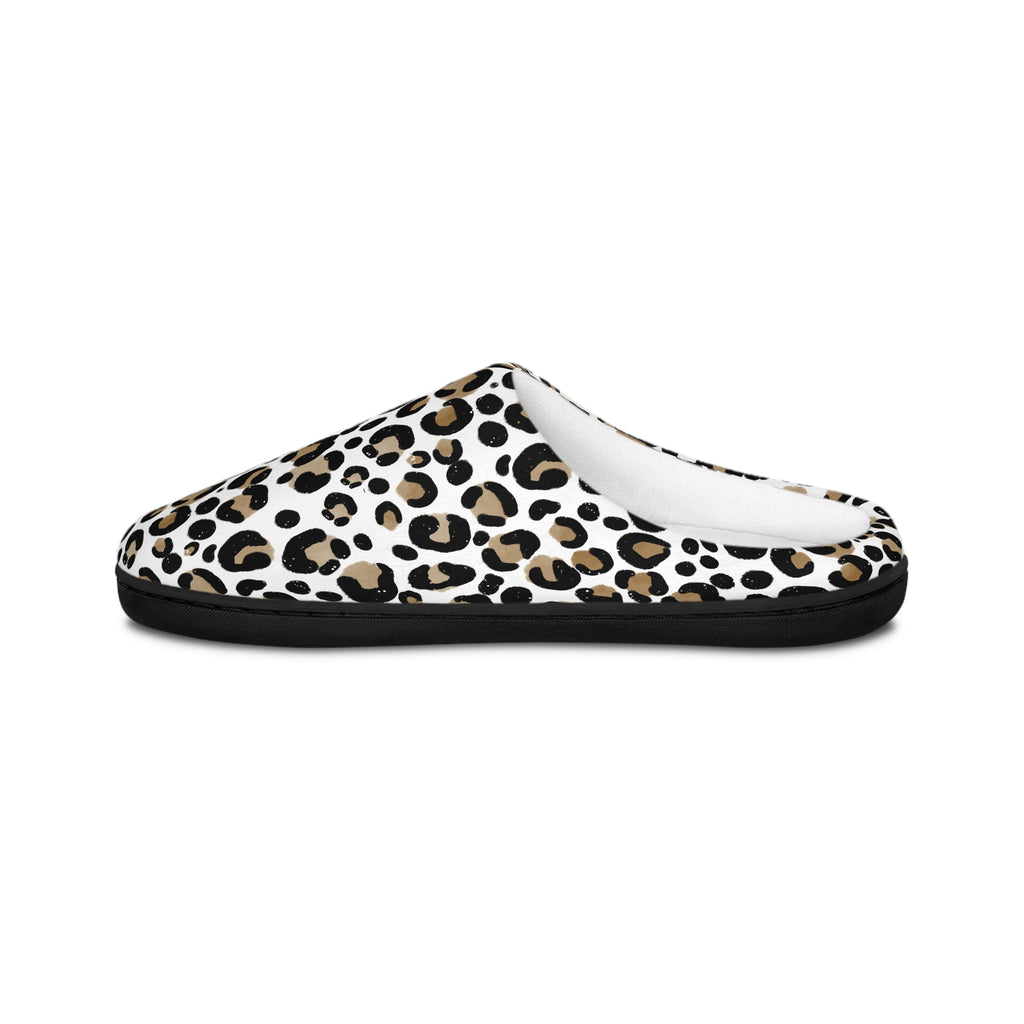 Cozy Leopard Print Indoor Slippers | Stylish & Comfortable Women's Footwear Perfect for Home Relaxation