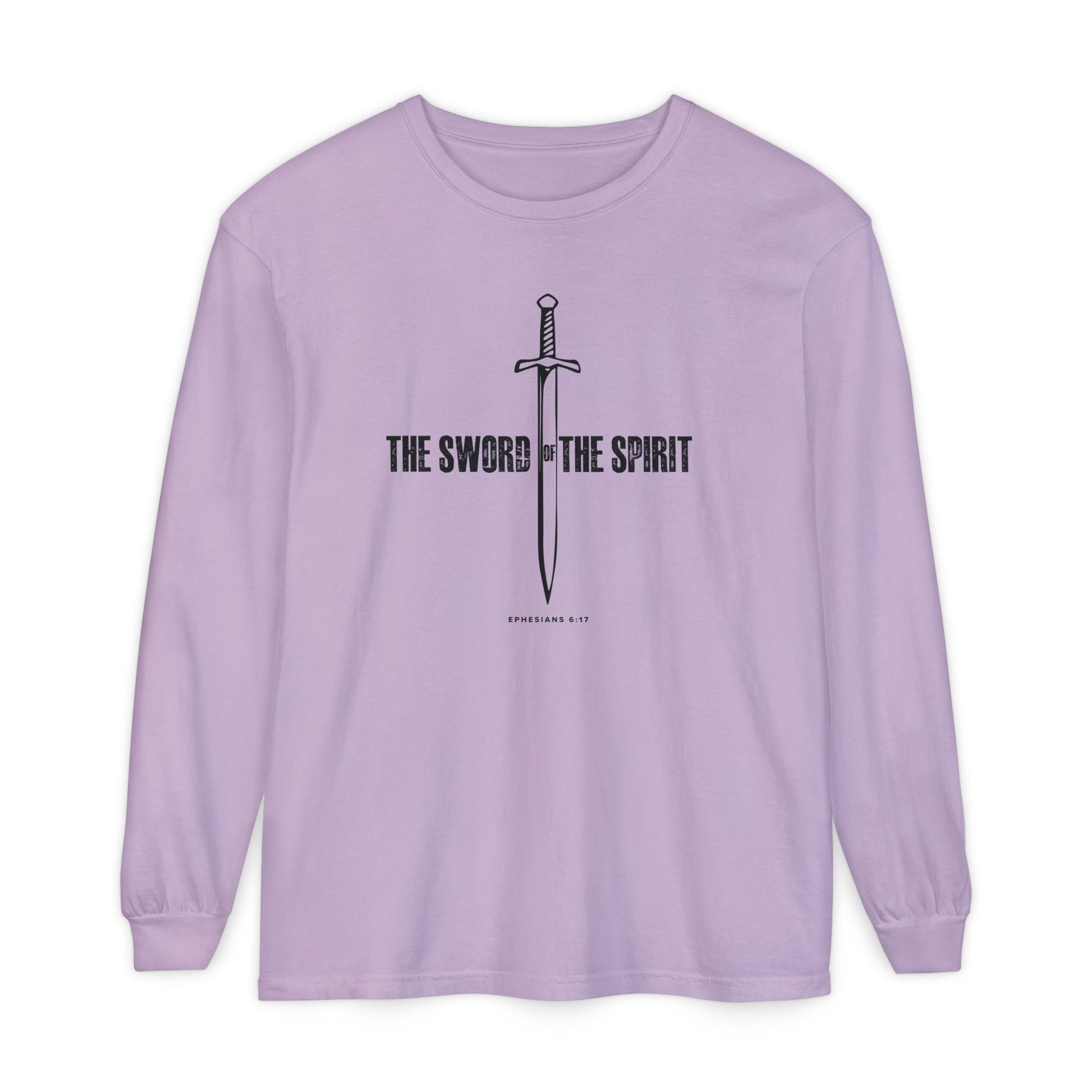 Christian Long Sleeve TShirt For Christian Mom Dad  For Christian Men Christian Shirt, Bible Verse T-Shirt, Religious Outfit, Retro Faith T Shirt, Christian Cross Graphic Tees, Jesus Shirt, Religious Gift Shirt Long Sleeve Tee Apparel Bible Verse Ephesian