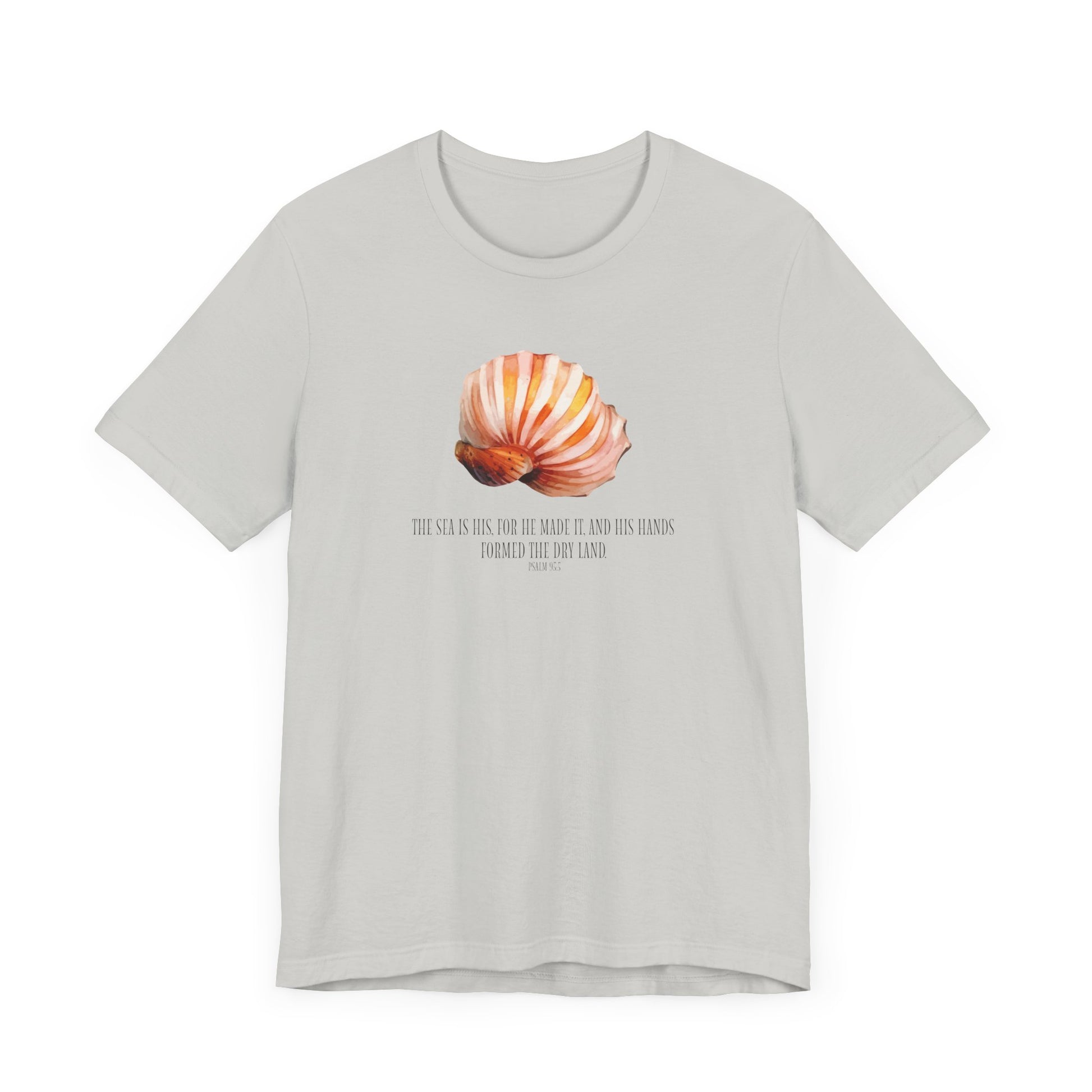 Seashell Inspiration Unisex Jersey Tee - Coastal Vibes, Beach T-Shirt, Nature Lover Gift, Casual Wear, Summer Essentials
