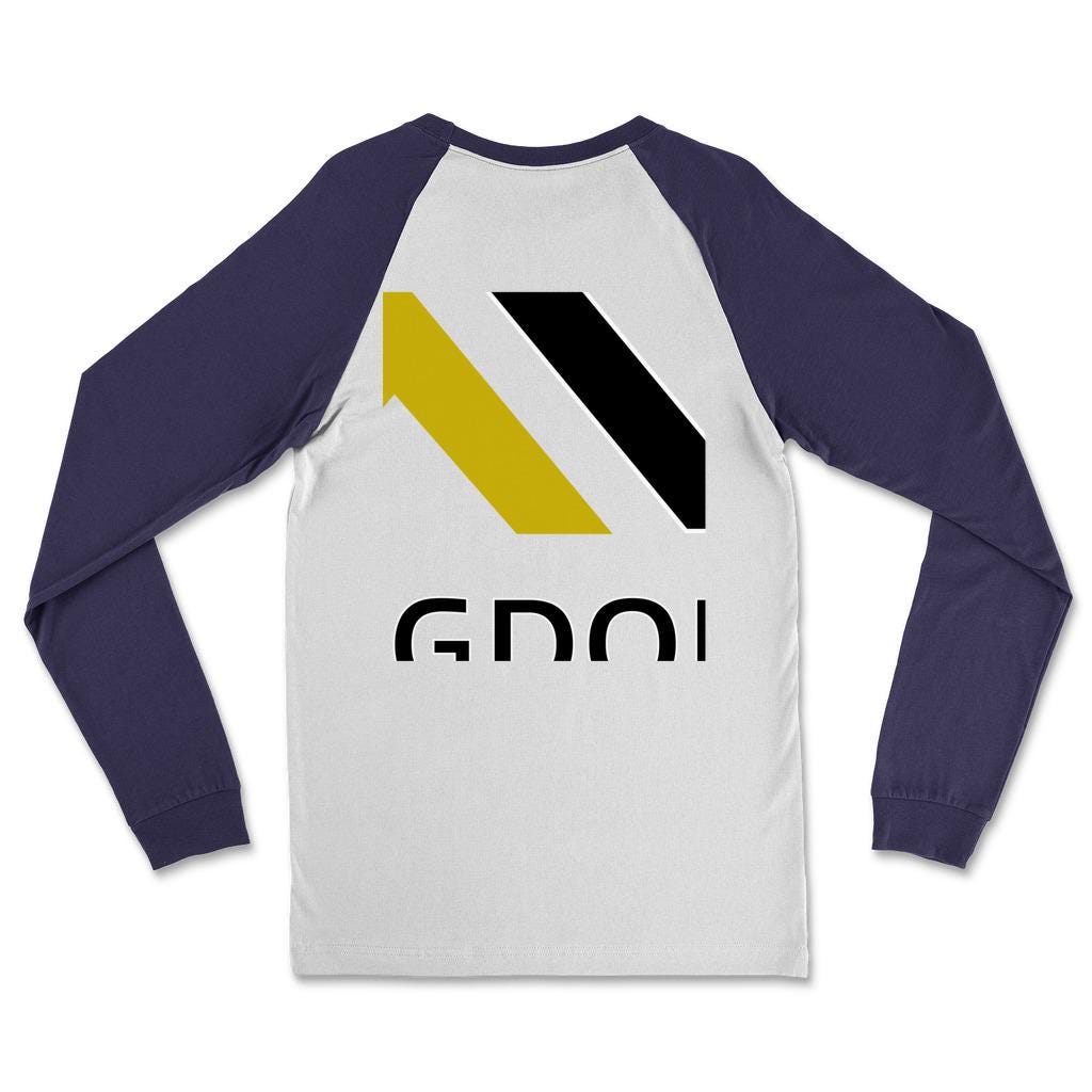 Kingdom Lifestyle Graphic BLK and GLD Spiritual clothing for Men Long Sleeve Shirt, Christian Apparel
