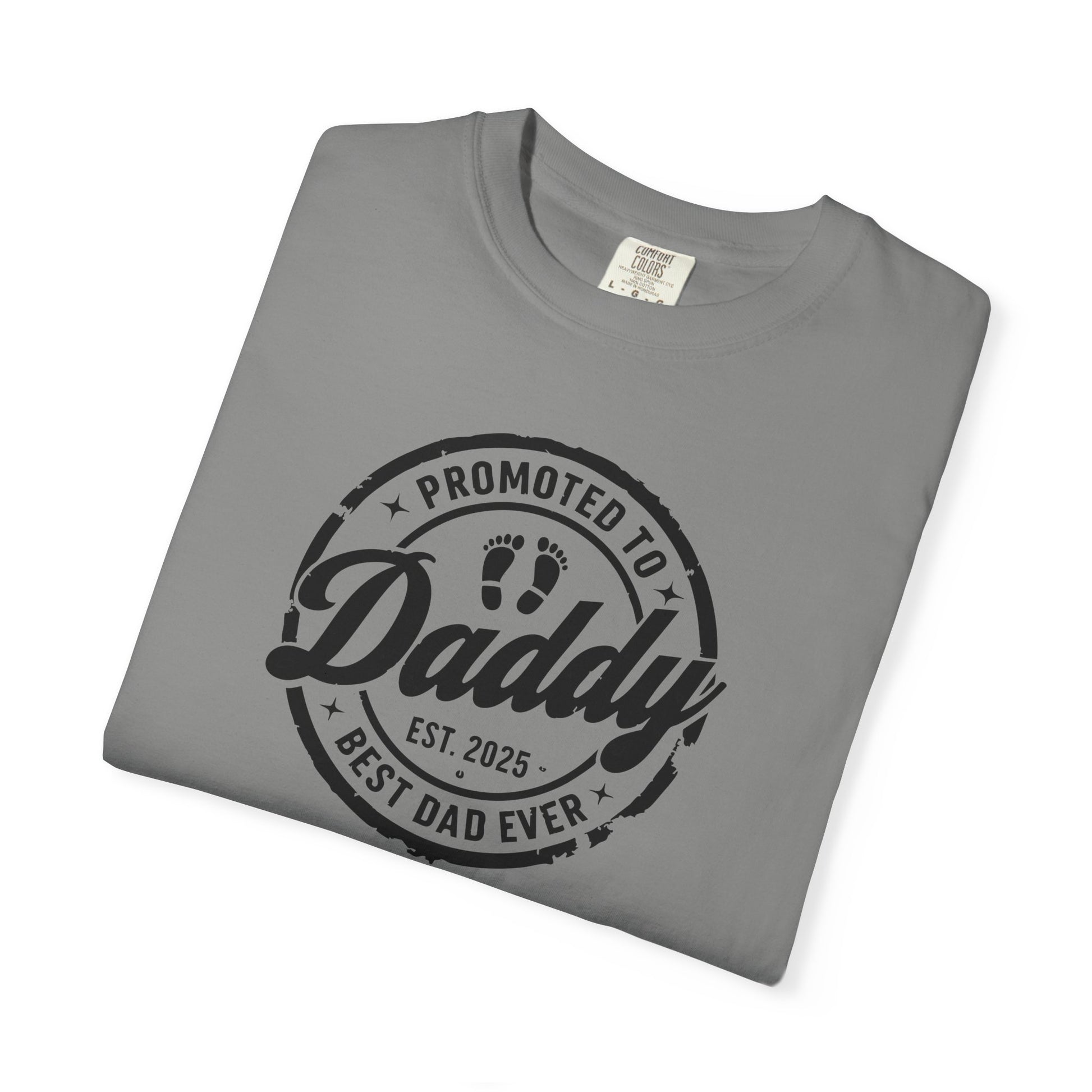 Daddy T-shirt, Best Dad Ever Gift, Unisex Tee for Fathers Day, Daddy Shirt, New Dad Apparel, Baby Announcement Shirt