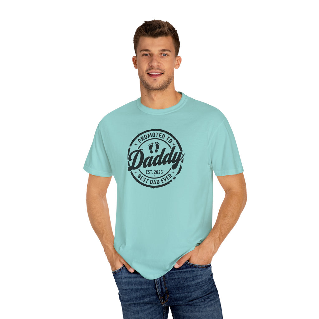 Daddy T-shirt, Best Dad Ever Gift, Unisex Tee for Fathers Day, Daddy Shirt, New Dad Apparel, Baby Announcement Shirt
