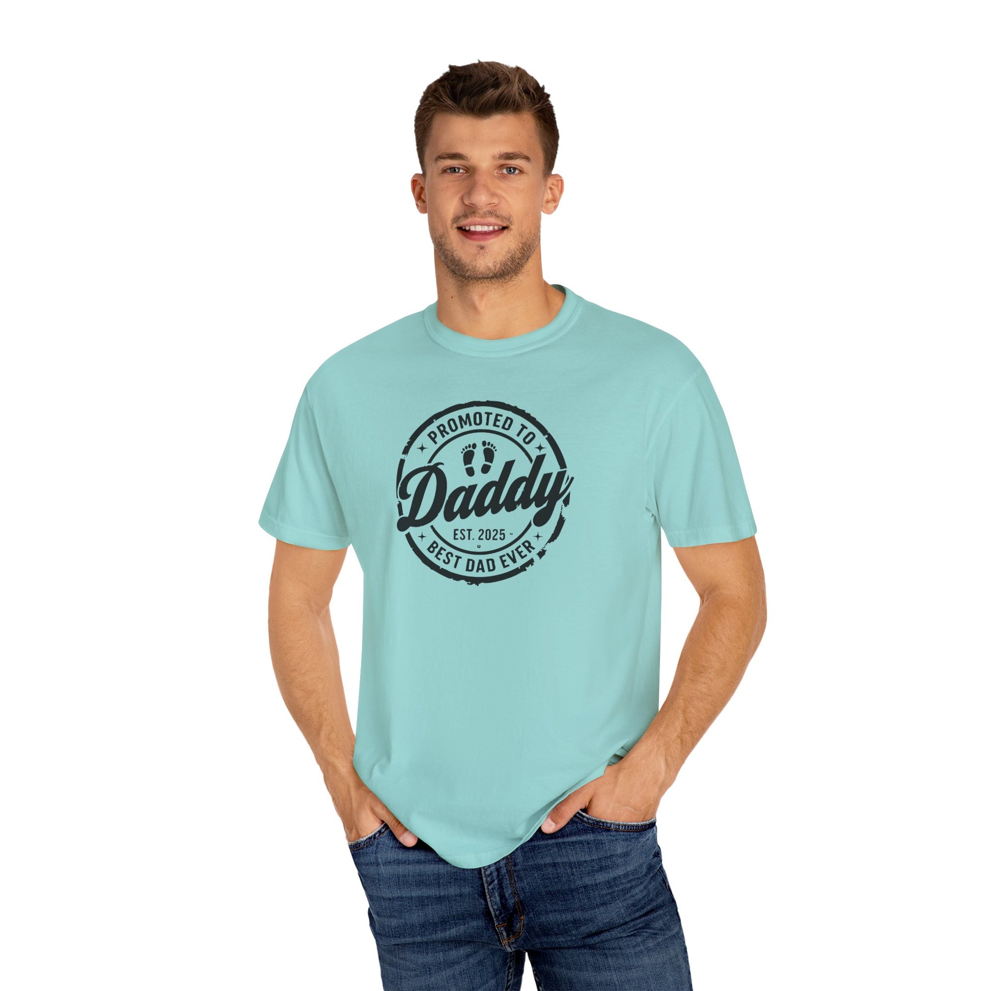 Daddy T-shirt, Best Dad Ever Gift, Unisex Tee for Fathers Day, Daddy Shirt, New Dad Apparel, Baby Announcement Shirt