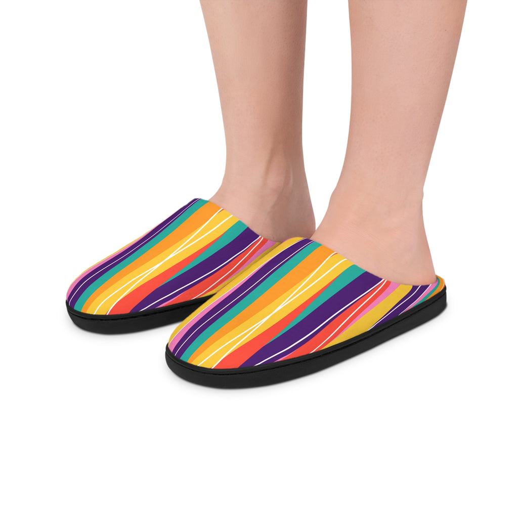 Colorful Women's Indoor Slippers - Cozy, Stylish, and Perfect for Relaxation