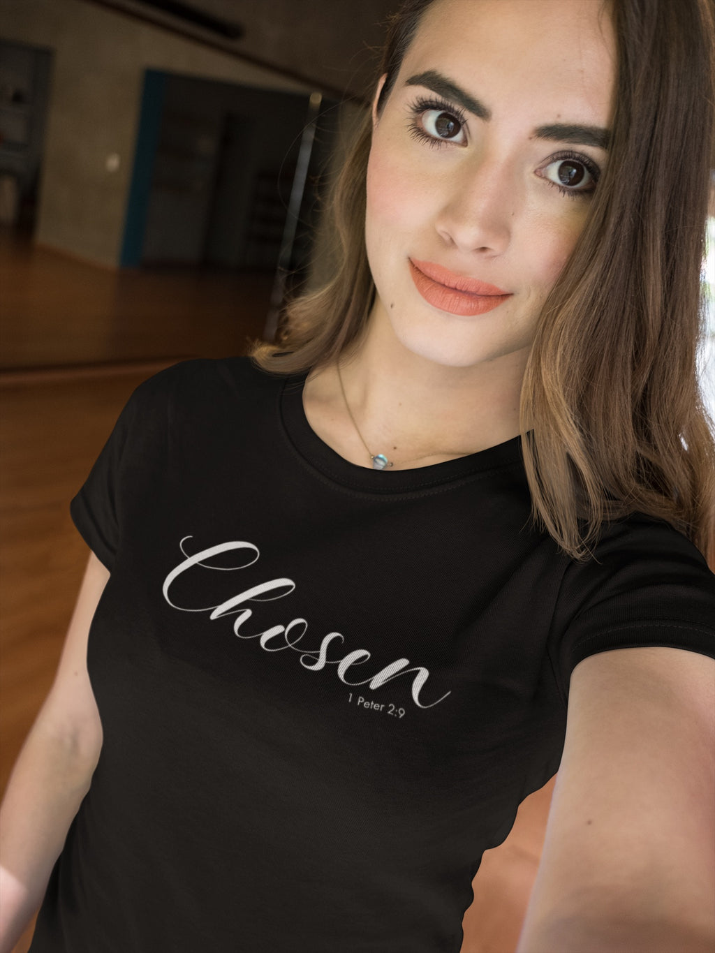 Chosen Women's Softstyle Tee - Inspirational Quote T-Shirt for Everyday Wear