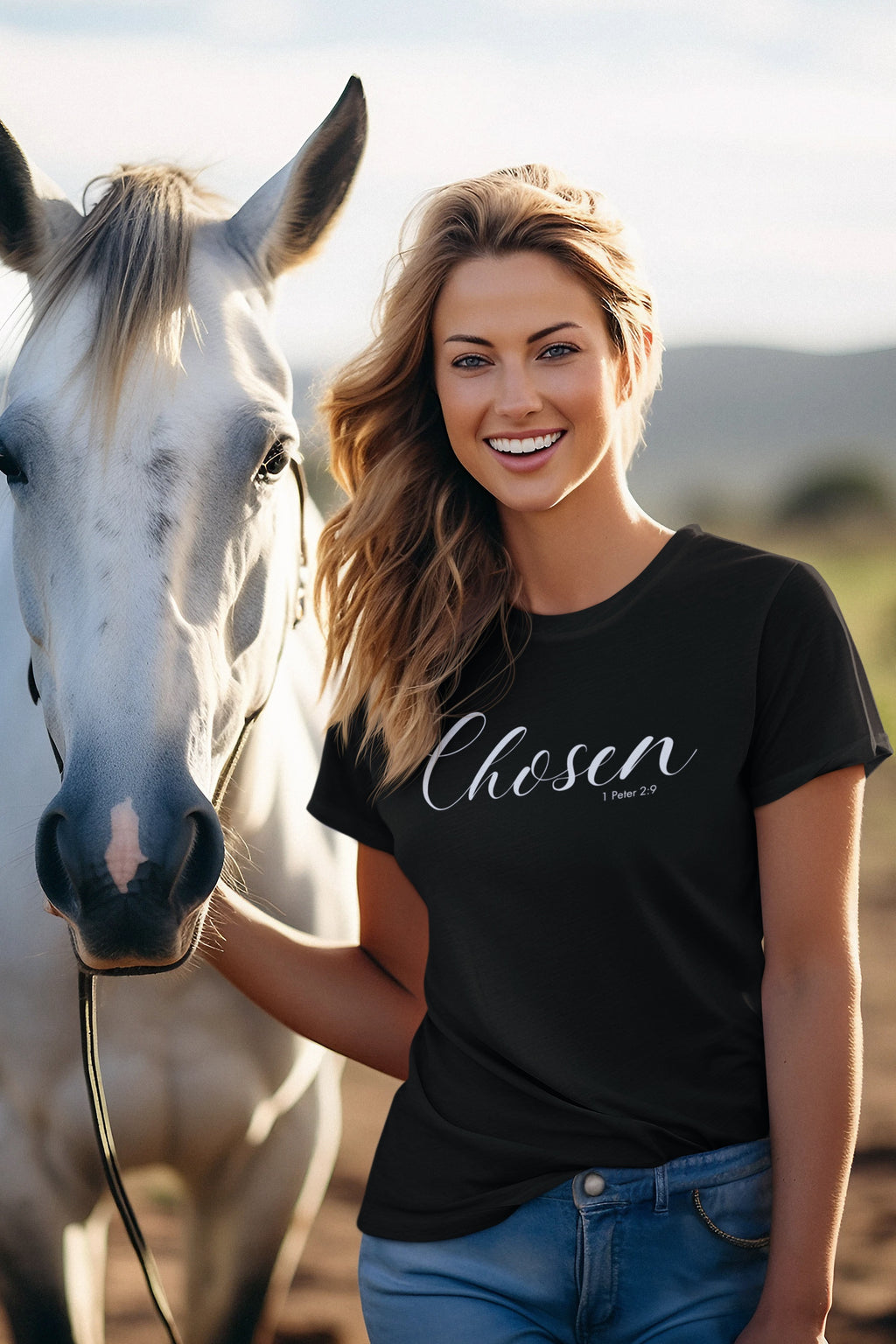 Chosen Women's Softstyle Tee - Inspirational Quote T-Shirt for Everyday Wear
