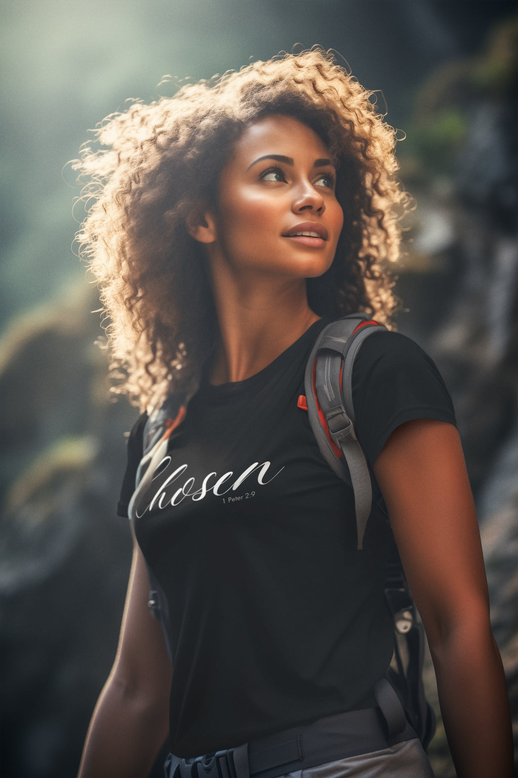 Chosen Women's Softstyle Tee - Inspirational Quote T-Shirt for Everyday Wear