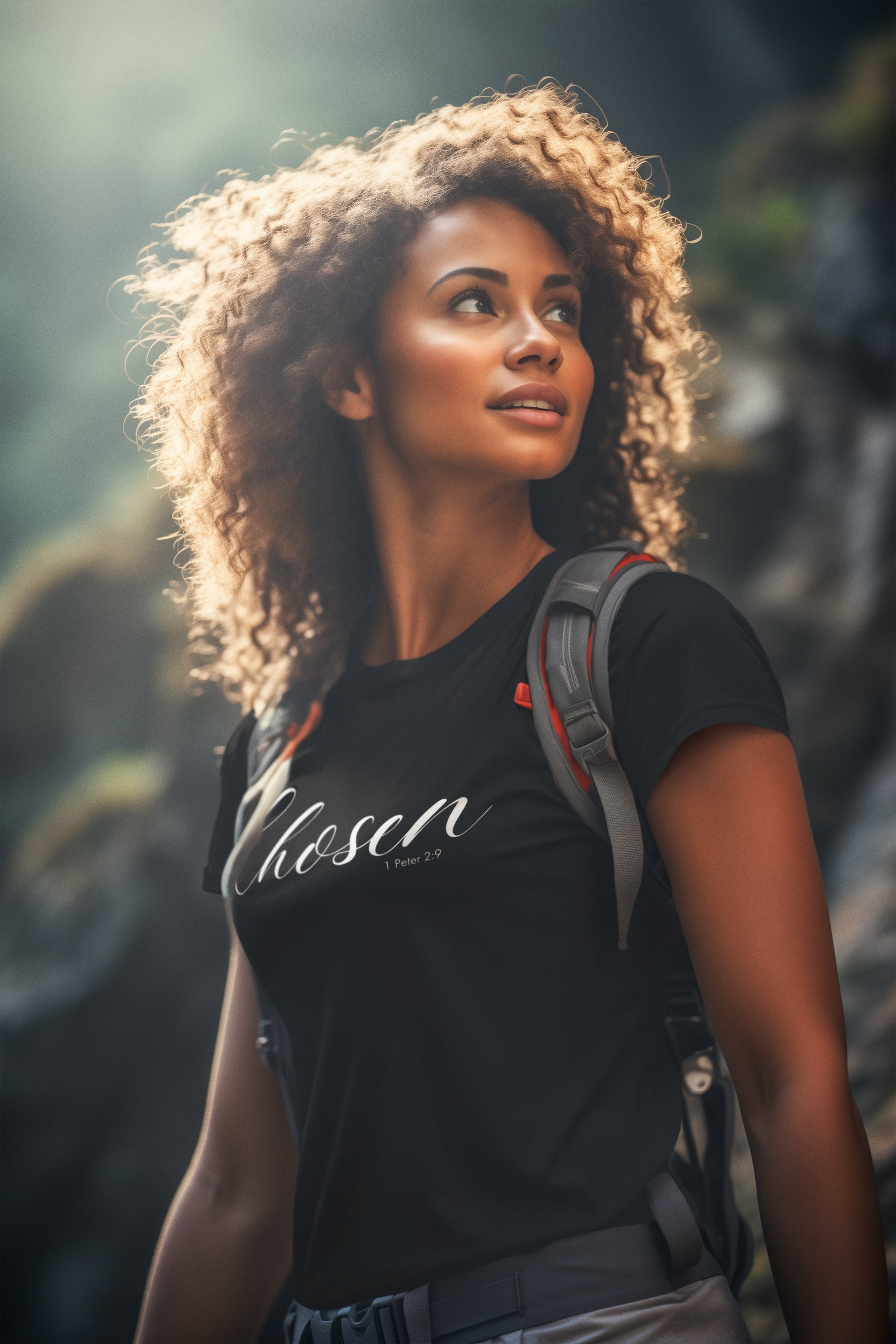 Chosen Women's Softstyle Tee - Inspirational Quote T-Shirt for Everyday Wear