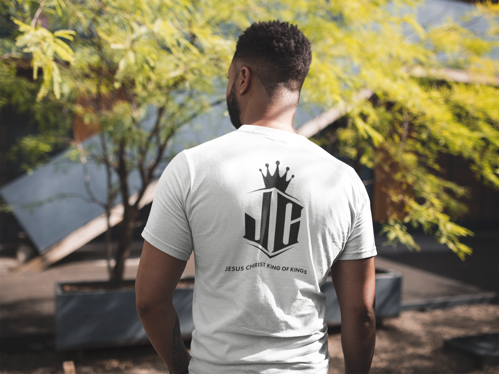 Unisex Garment-Dyed T-Shirt - Jesus Christ King of Kings Design Jesus Christ King of Kings T-Shirt | Faith-Based Unisex Apparel