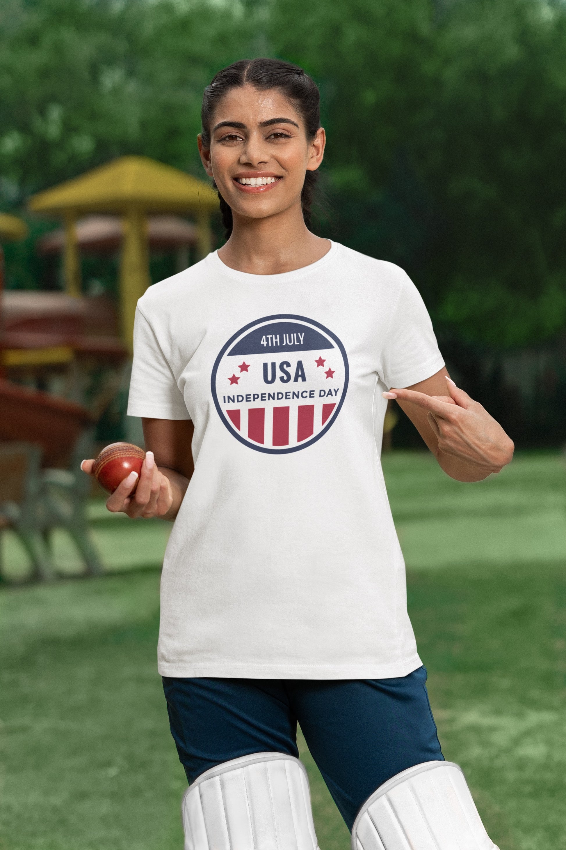 Fourth of July Independence Day Unisex Softstyle T-Shirt 4th of July Tee Picnic Shirt
