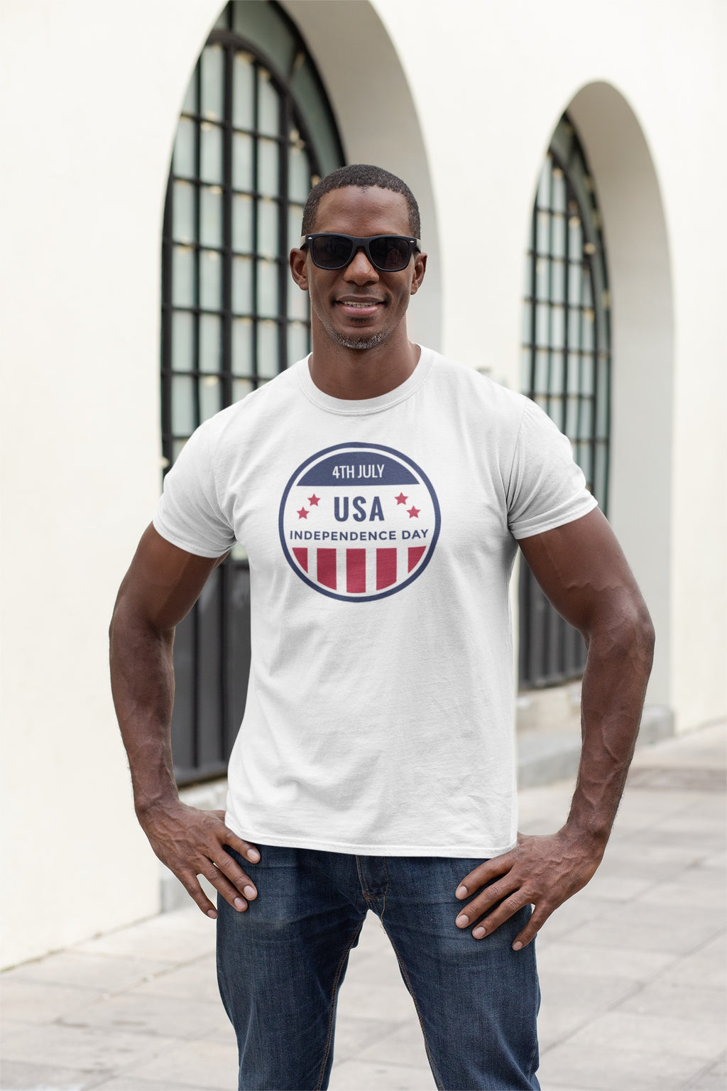 Fourth of July Independence Day Unisex Softstyle T-Shirt 4th of July Tee Picnic Shirt