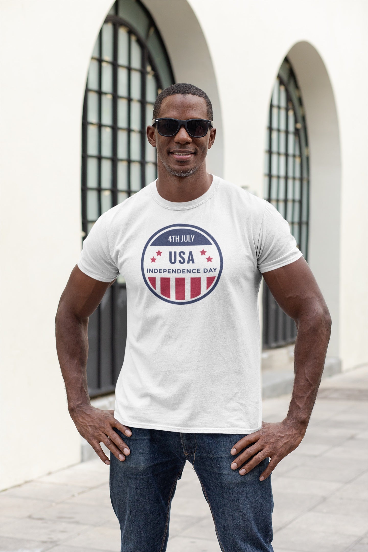 Fourth of July Independence Day Unisex Softstyle T-Shirt 4th of July Tee Picnic Shirt