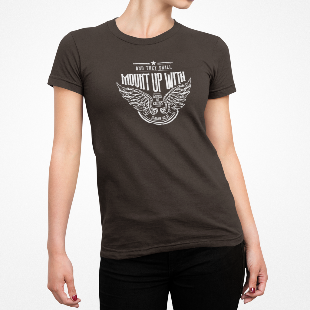 Christian Man Woman Inspirational Tshirt Isaiah Scripture Bible Verse Tee Perfect for Casual Outings & Gifts