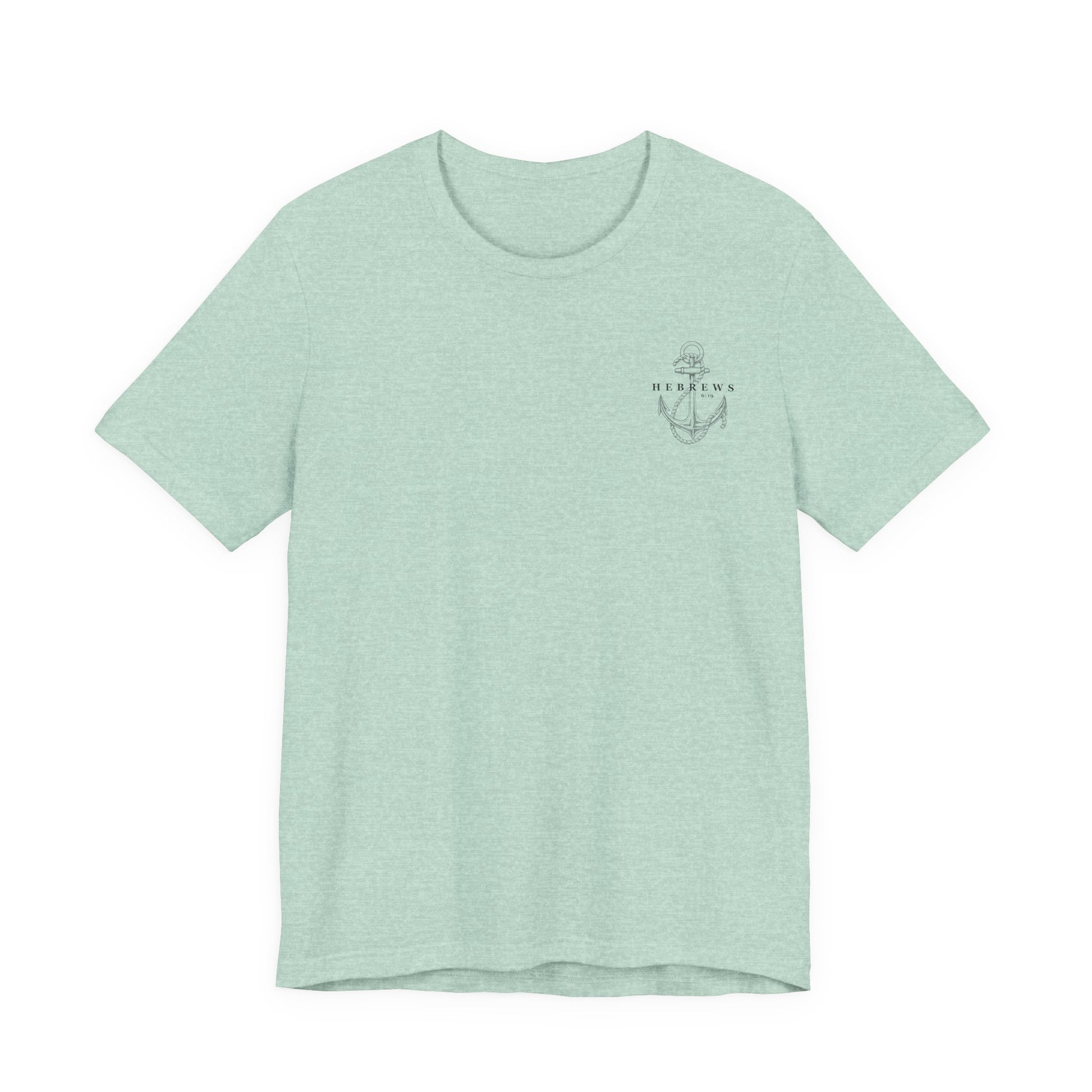 Christian Shirt Bible Verse T-Shirt Religious Outfit Christian Jesus Shirt Religious Gift Shirt Nautical Tee Chirstian Apparel Gift Christian Clothing Tee