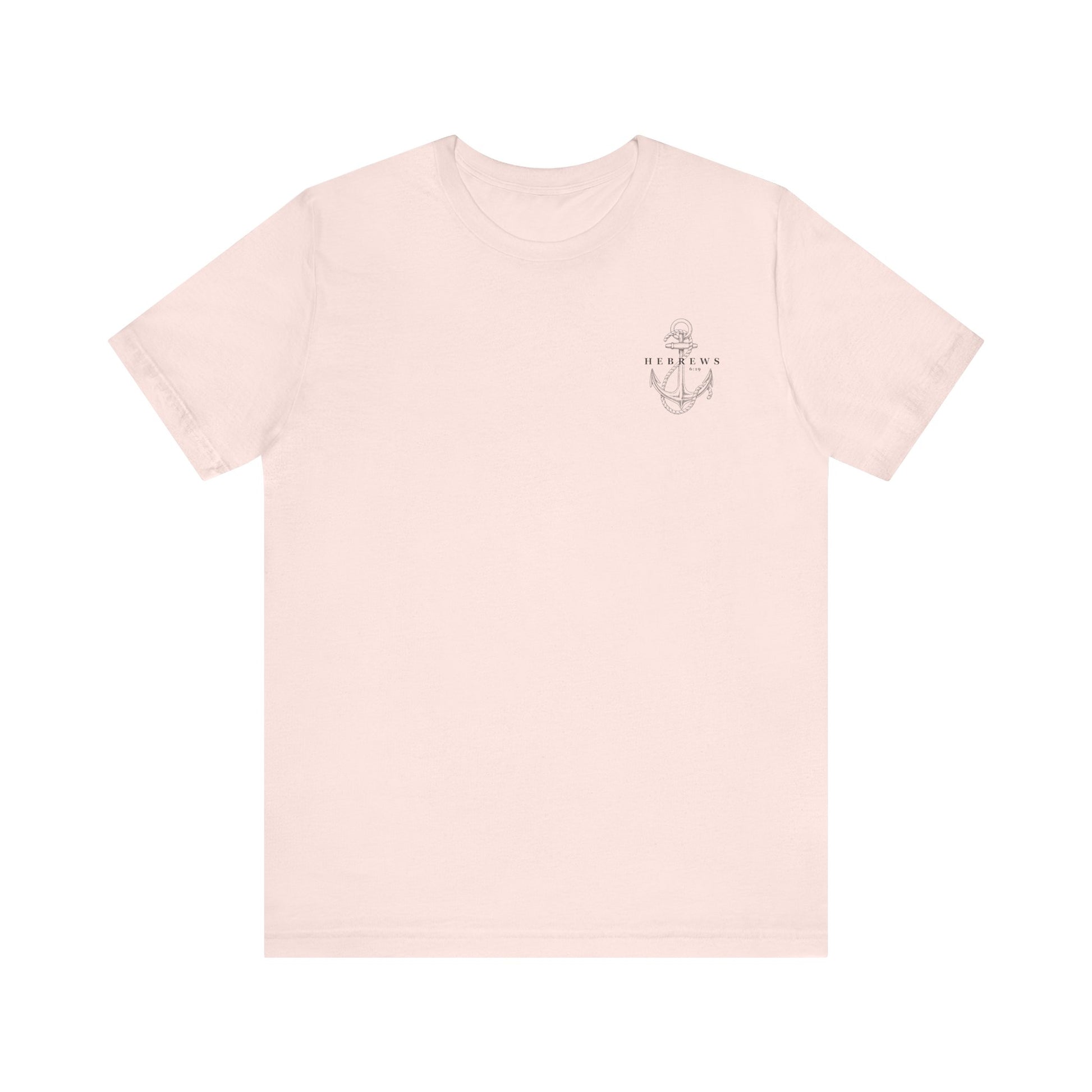 Christian Shirt Bible Verse T-Shirt Religious Outfit Christian Jesus Shirt Religious Gift Shirt Nautical Tee Chirstian Apparel Gift Christian Clothing Tee