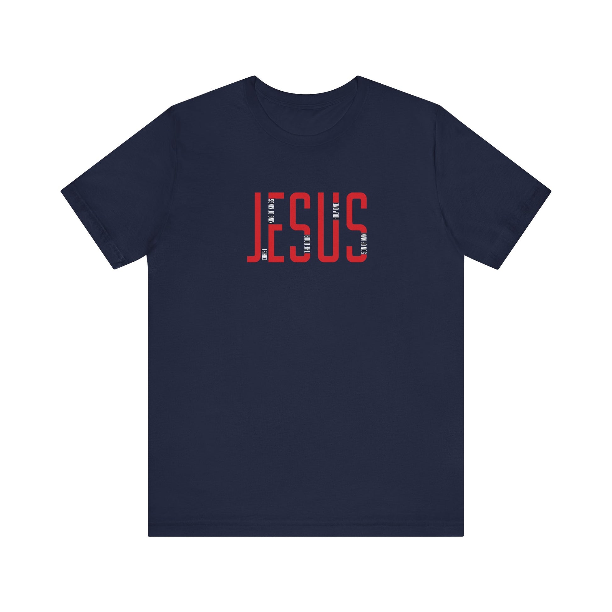 Unisex Jesus Graphic Tee Faith-Inspired Short Sleeve T-Shirt for Religious apparel Christian Mom Dad or Gift