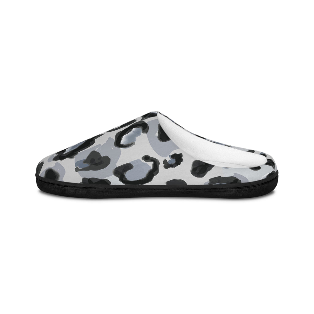 Stylish Women's Leopard Print Indoor Slippers - Cozy & Chic for Home & Relaxation