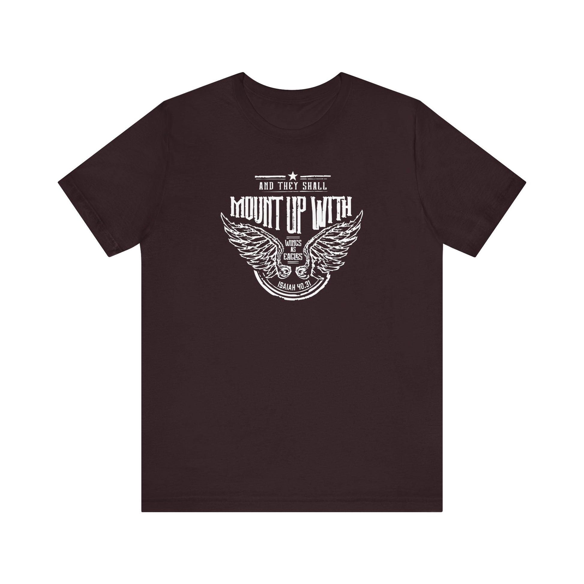 Christian Man Woman Inspirational Tshirt Isaiah Scripture Bible Verse Tee Perfect for Casual Outings & Gifts
