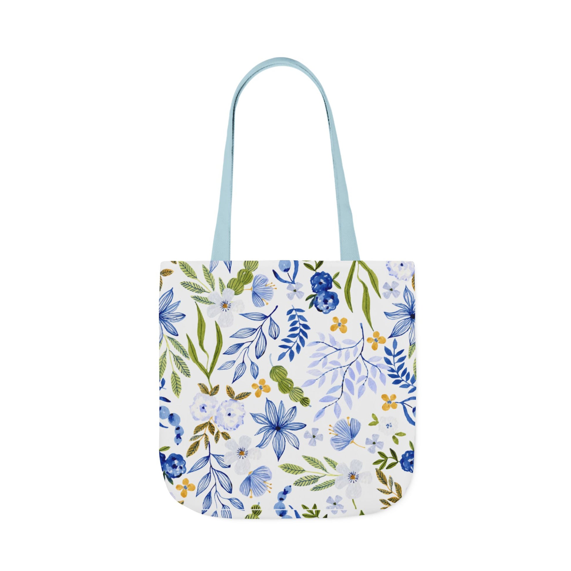Floral Canvas Tote Bag Flower Handbag, Stylish Beach Tote, Vacation Bag
