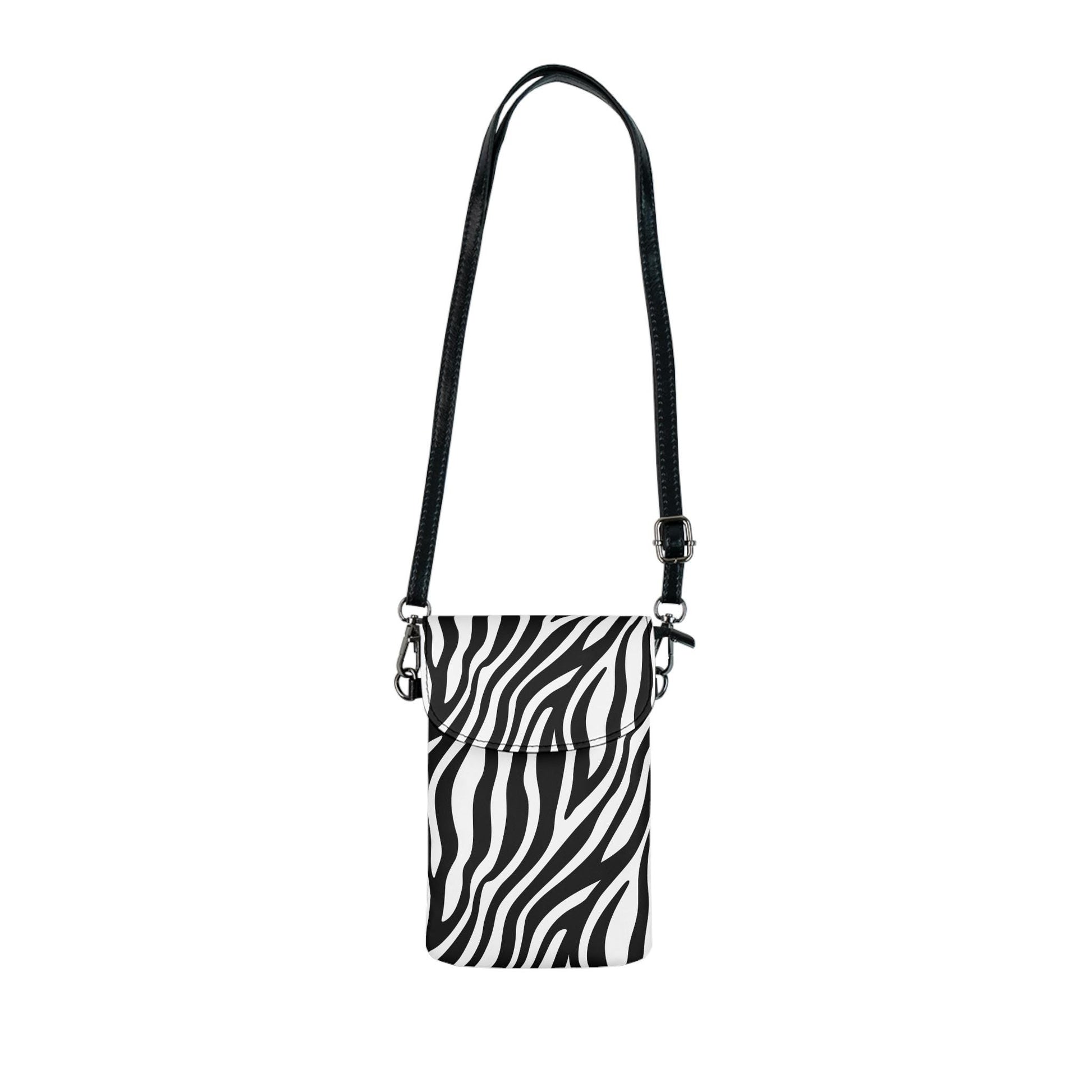 Zeba Pattern Cell Phone Purse for Women Gift For Mom Cell Phone Wallet Zebra High Grade Faux Leather. Make a fashion statement today!