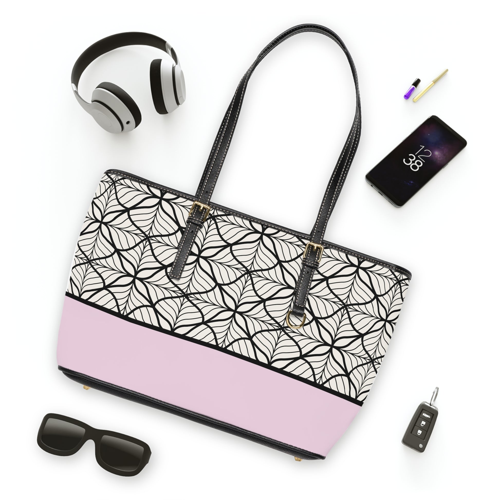 Stylish PU Leather Shoulder Bag, Modern Tote, Casual Chic Handbag, Fashion Accessory, Perfect Gift for Her