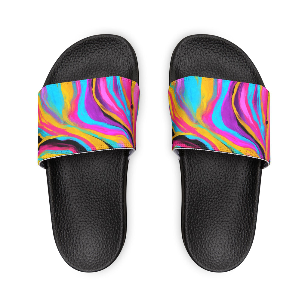 Colorful Women's Wearable Sandals, Boho Slide Sandals, Comfortable Summer Footwear, Beach Outing Sandals, Gift for Her