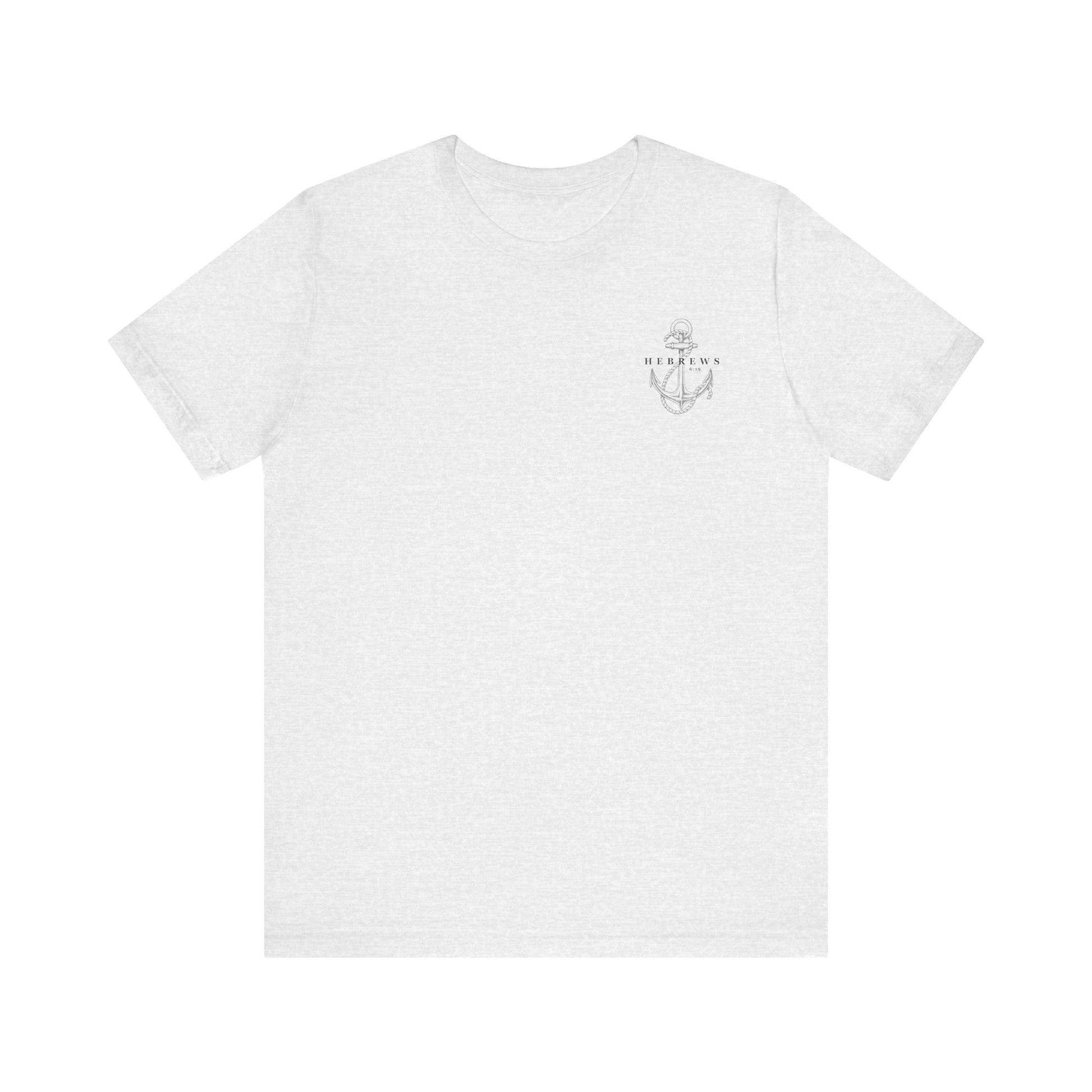 Christian Shirt Bible Verse T-Shirt Religious Outfit Christian Jesus Shirt Religious Gift Shirt Nautical Tee Chirstian Apparel Gift Christian Clothing Tee