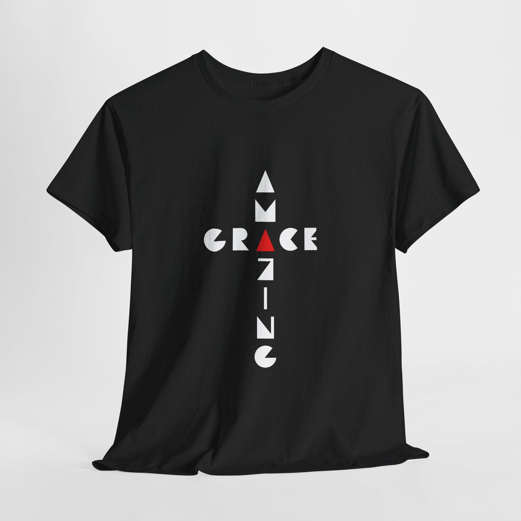 Amazing Grace Unisex T-shirt Faith Shirt Gift For Mom Dad Birthday Gift Religious Shirt Graphic Tee Bible Tee - A Kingdom Lifestyle
