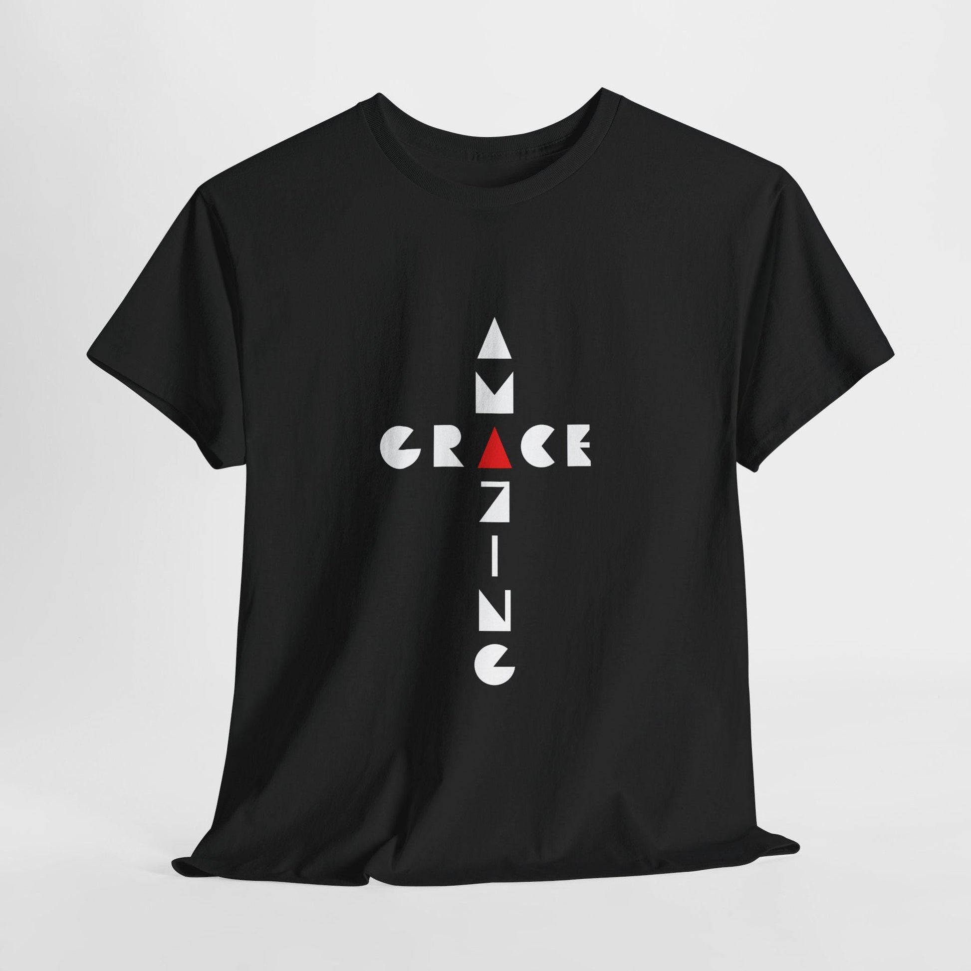 Amazing Grace Unisex T-shirt Faith Shirt Gift For Mom Dad Birthday Gift Religious Shirt Graphic Tee Bible Tee - A Kingdom Lifestyle