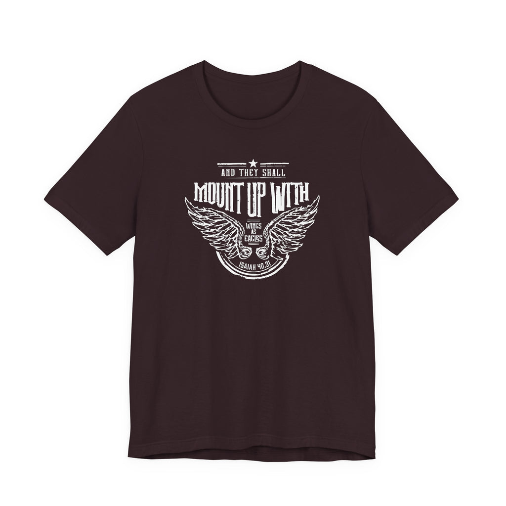 Christian Man Woman Inspirational Tshirt Isaiah Scripture Bible Verse Tee Perfect for Casual Outings & Gifts